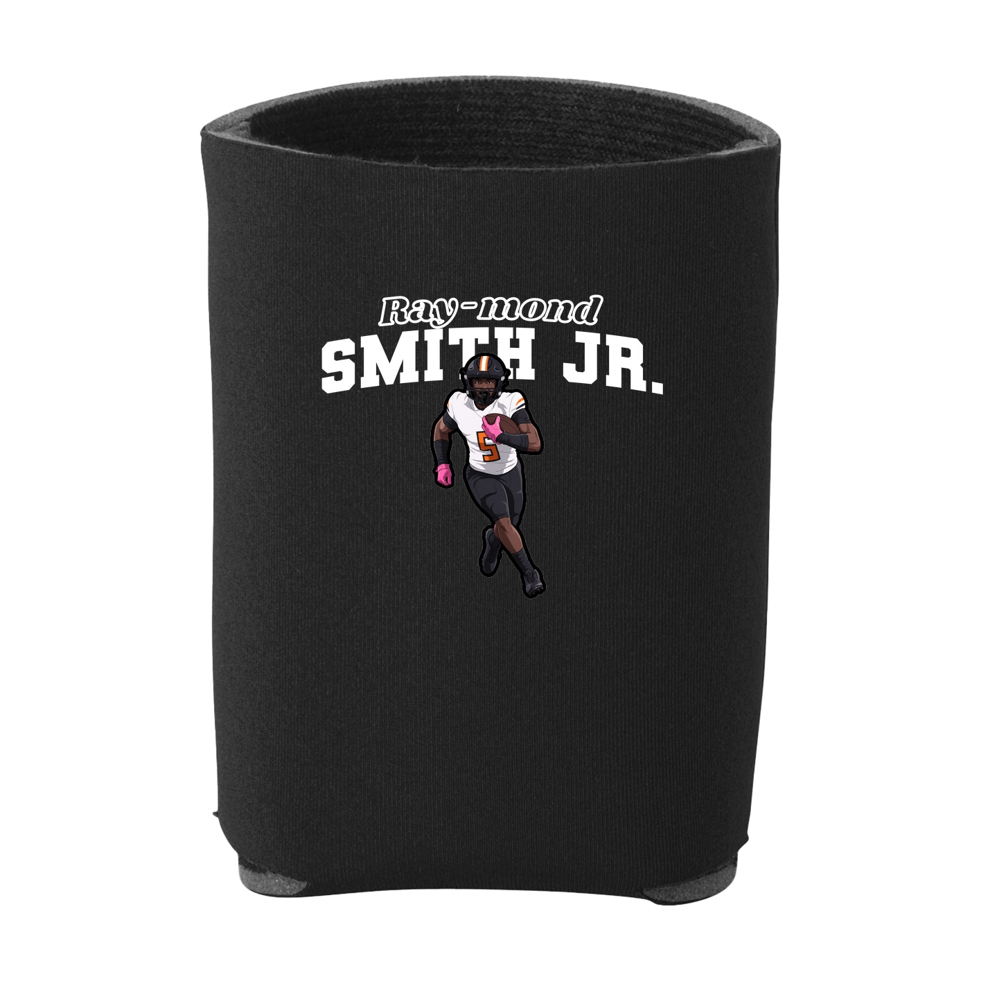 Can Holder — Name Arch in Black
