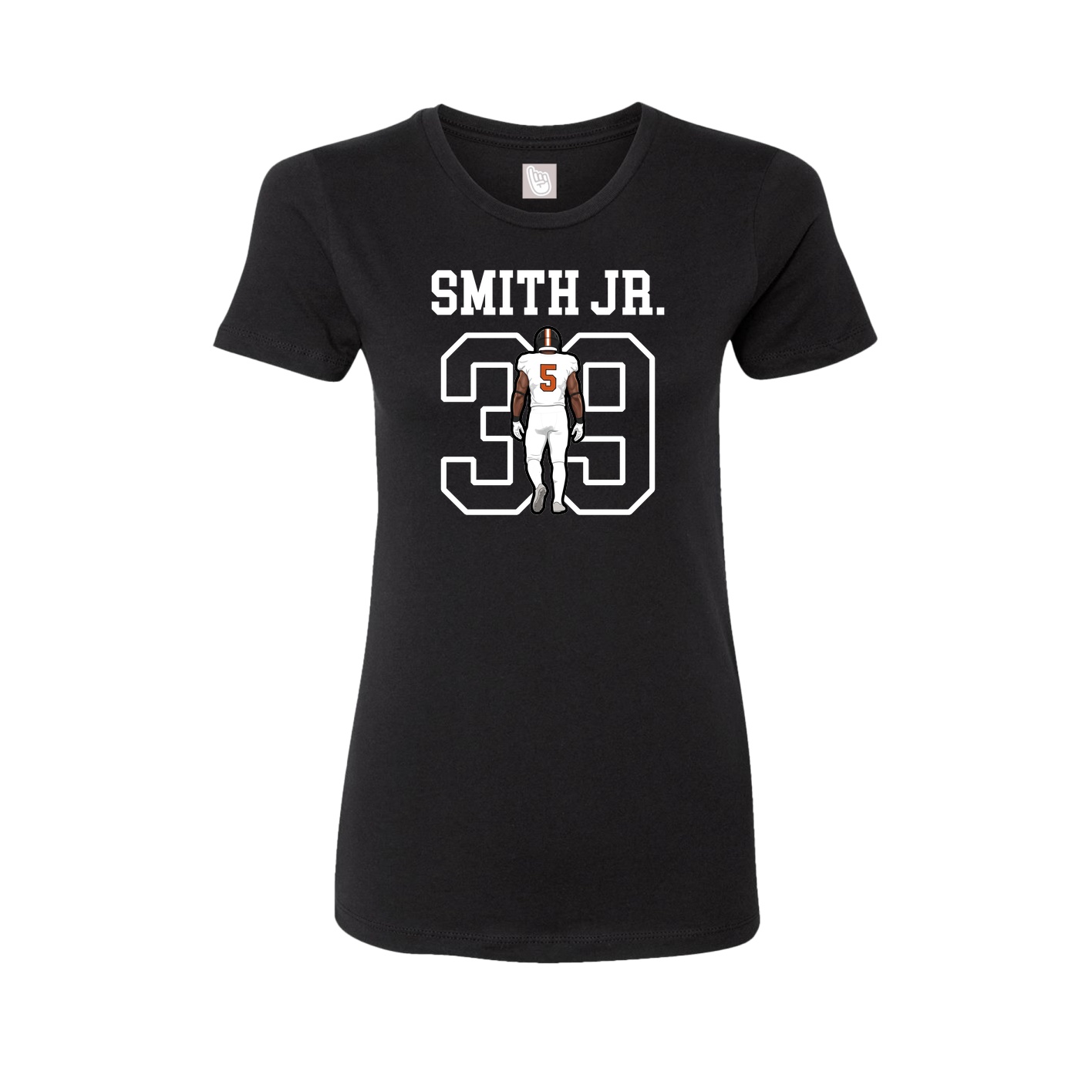 Fitted Women's Tee — Shirsey in Black