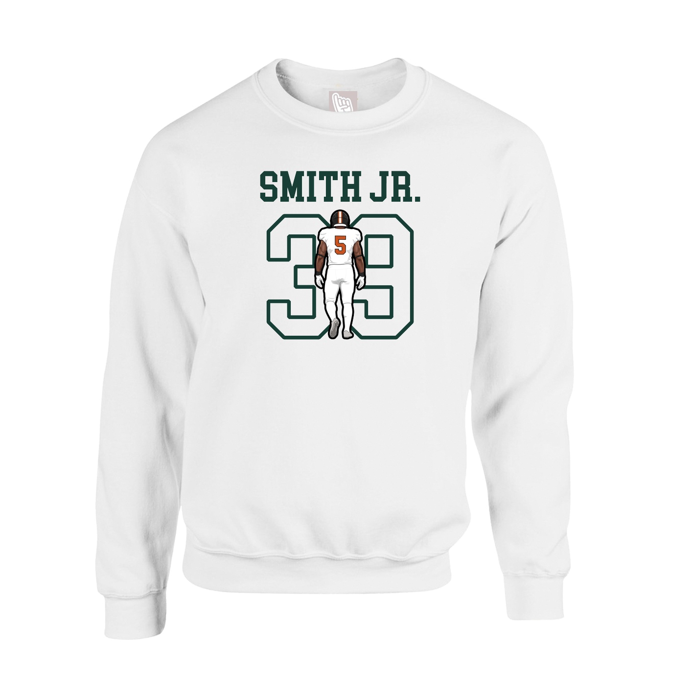 Fleece Crew — Shirsey in White