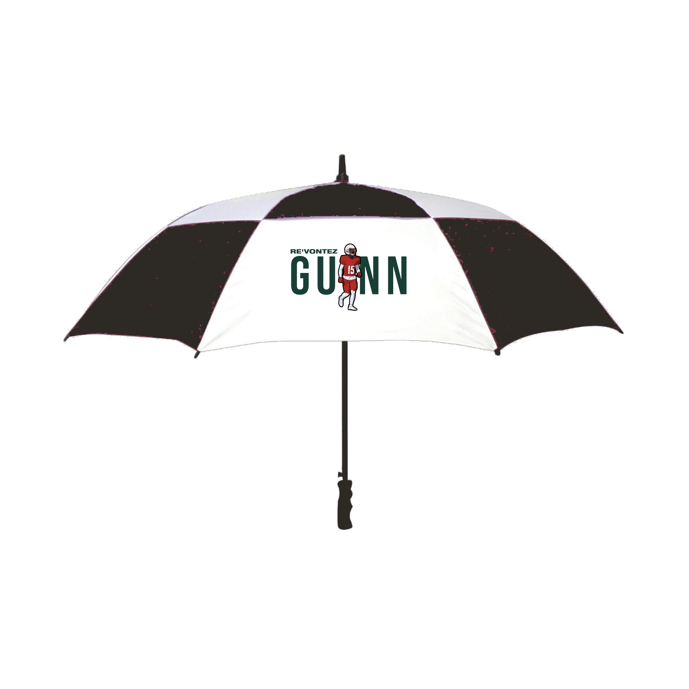 Golf Umbrella — Player Name in Black