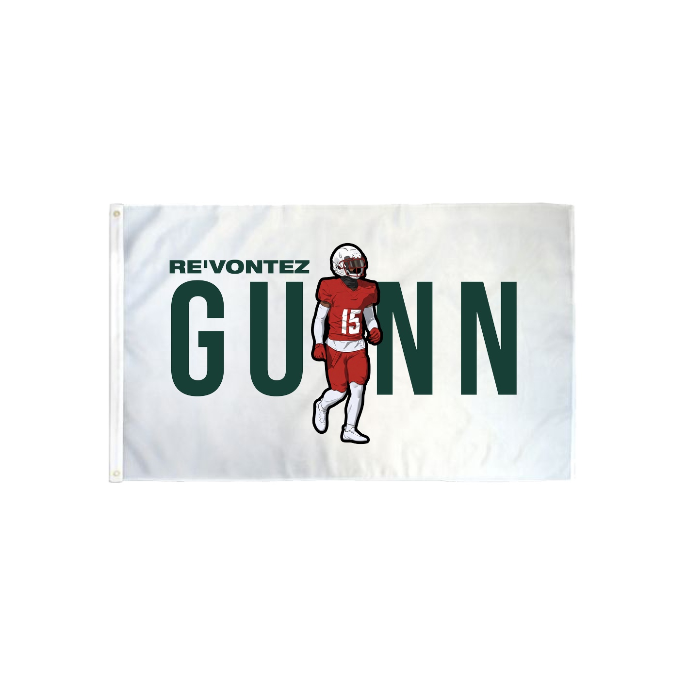 3x5 Flag — Player Name in Classic