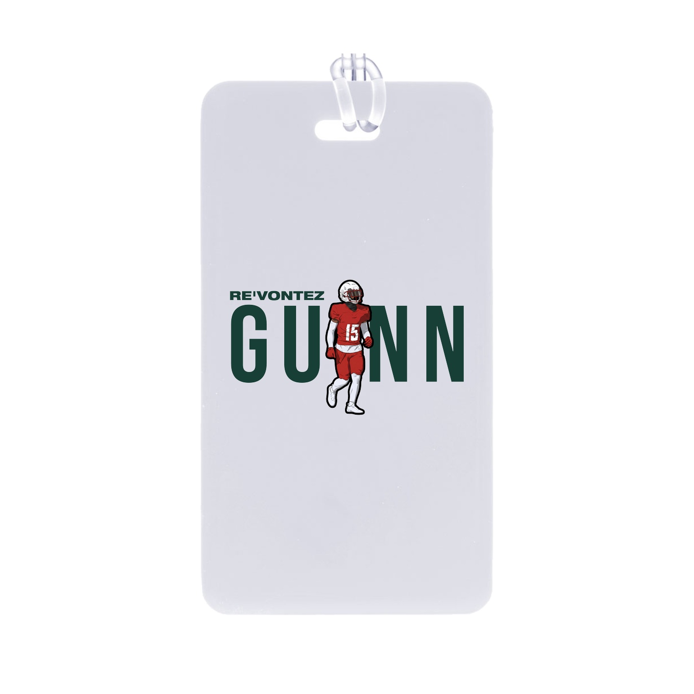 Bag Tag — Player Name in Classic