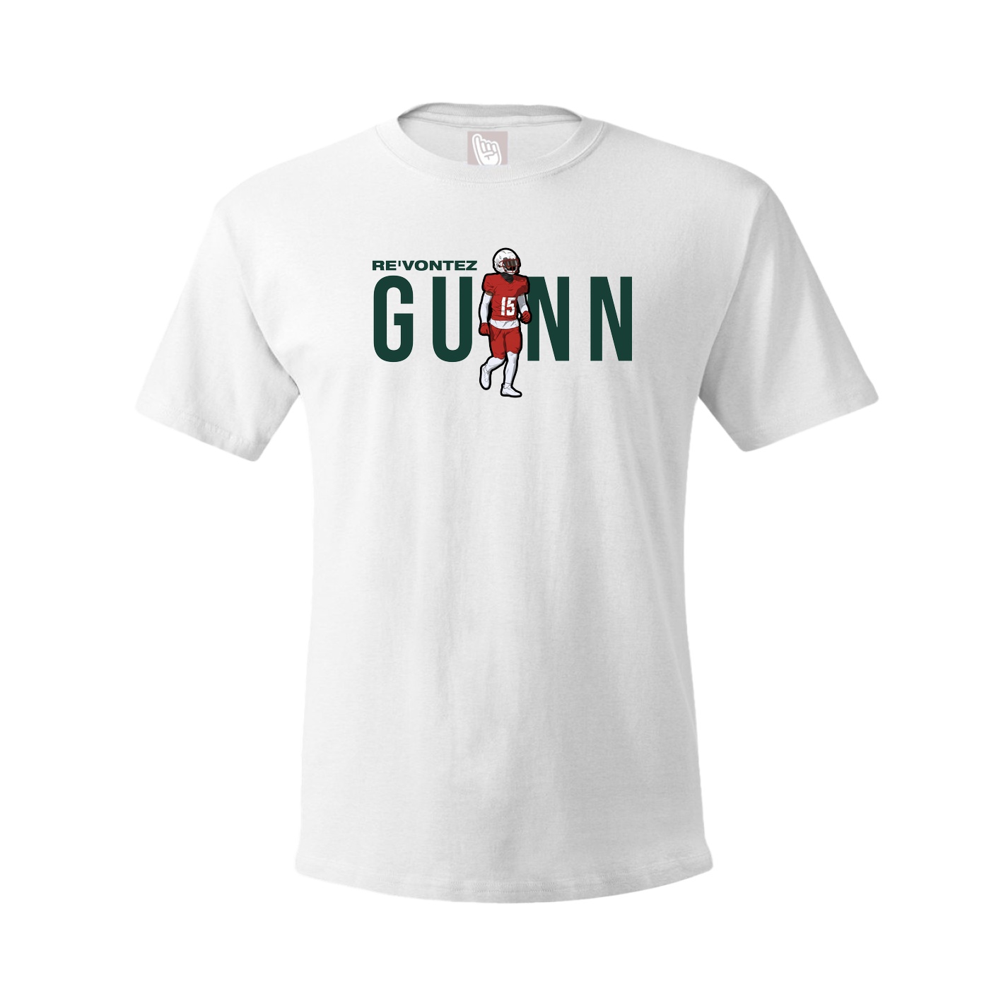 Tee — Player Name in White