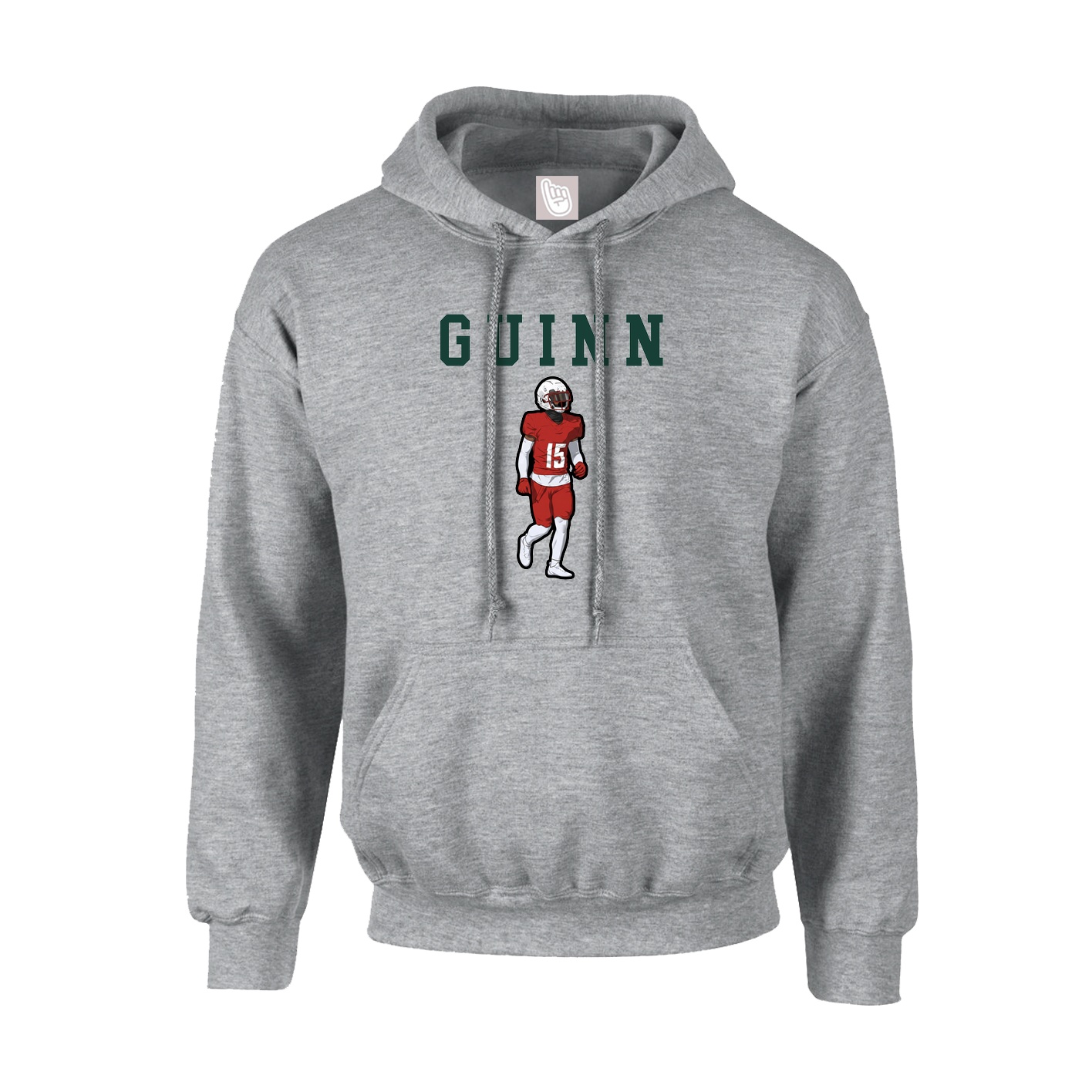 Hoodie — Shirsey in Grey