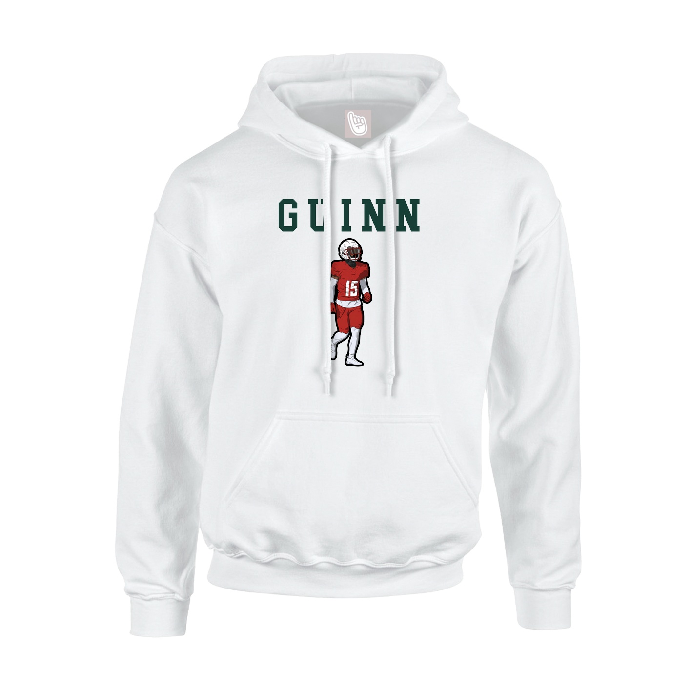 Youth Hoodie — Shirsey in White