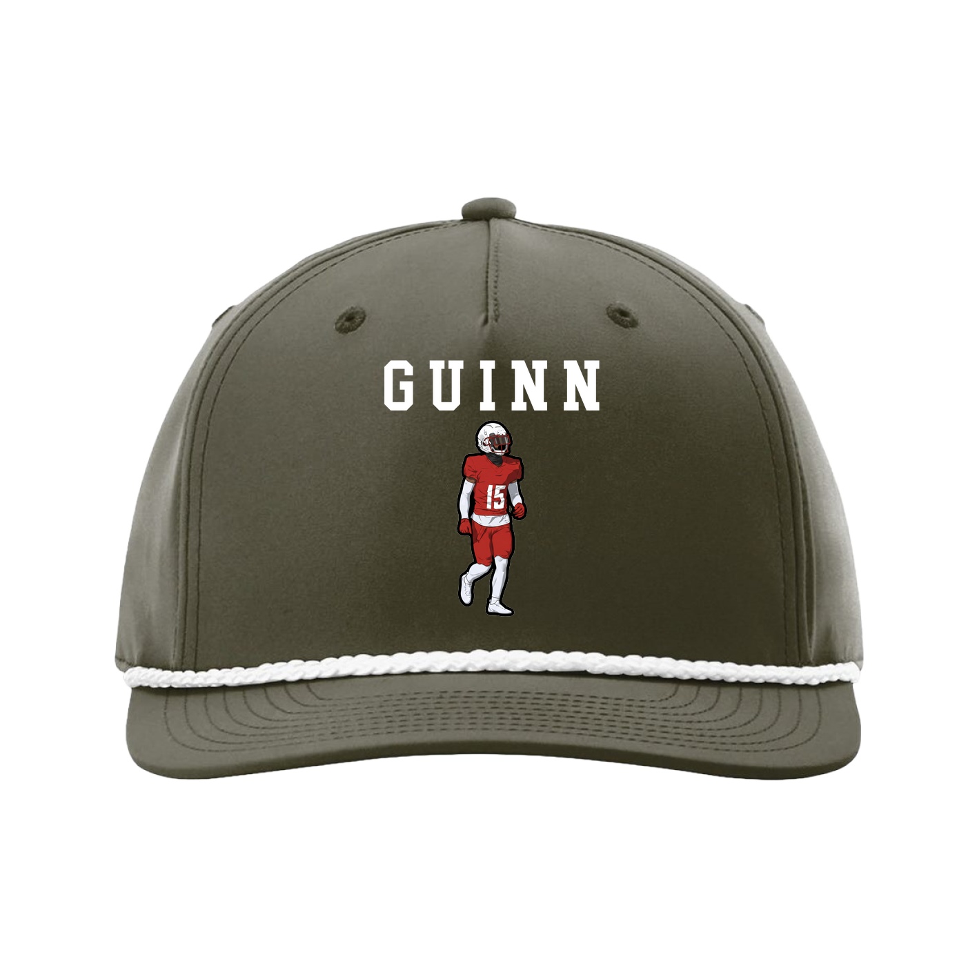 Five-Panel Classic Rope Cap — Shirsey in Green