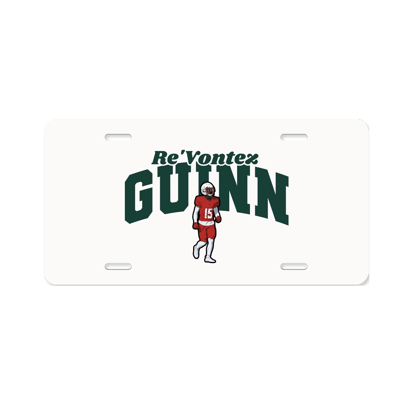 License Plate — Signature Arch in Classic