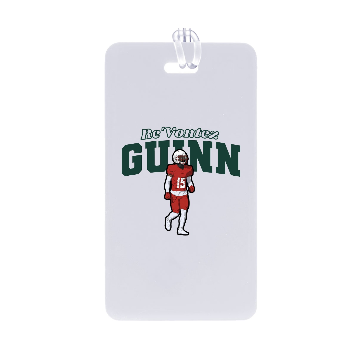 Bag Tag — Name Arch in Classic