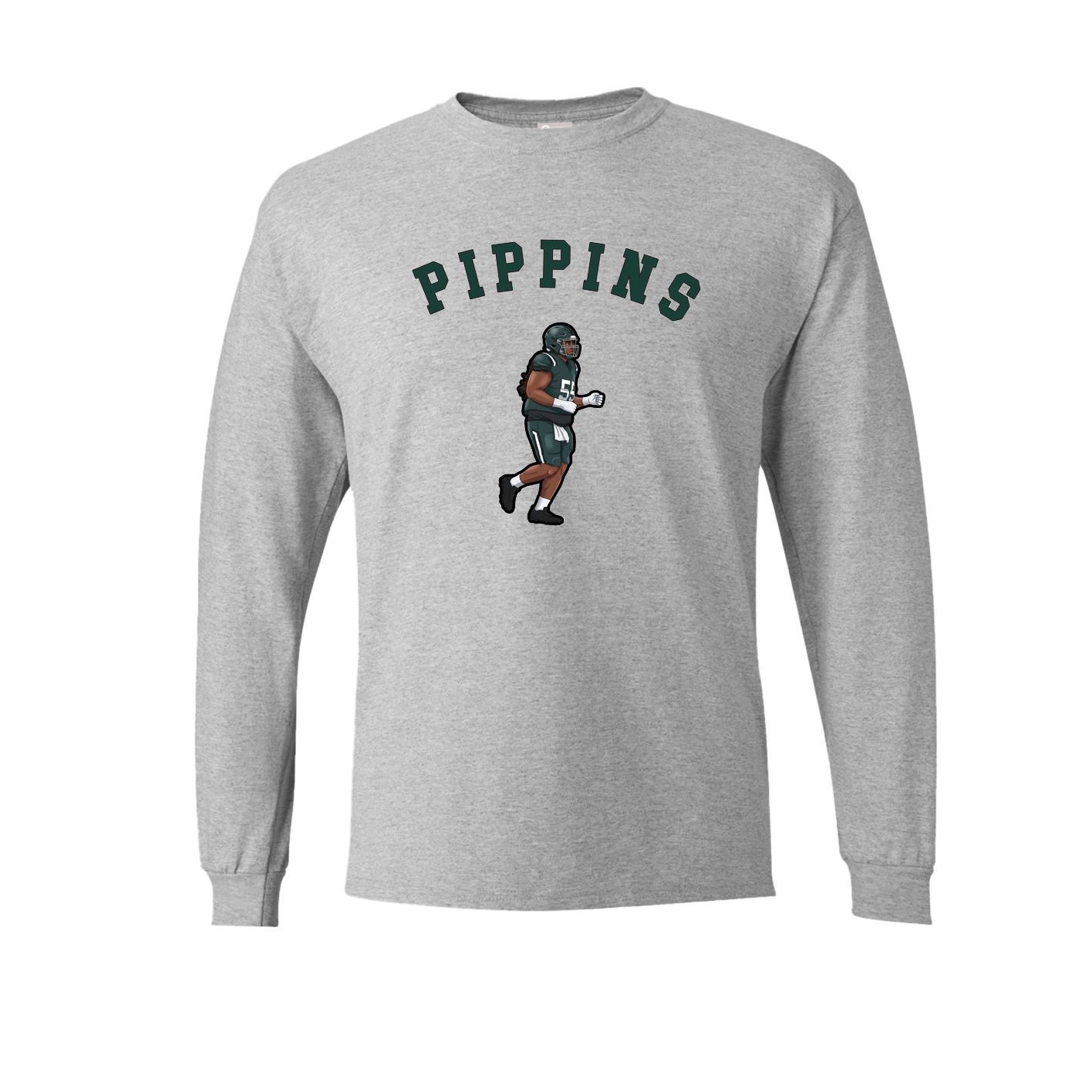 Long Sleeve Tee — Shirsey Arch in Grey