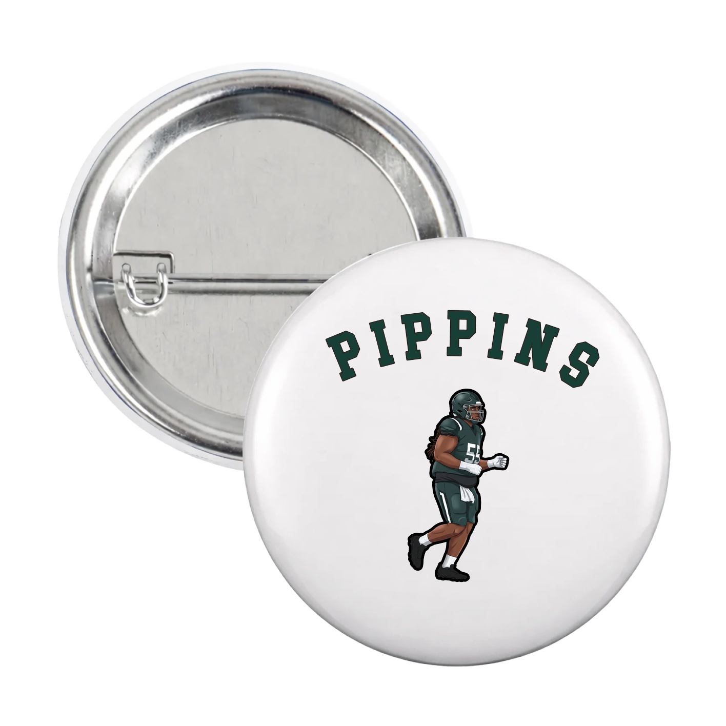 Game Day Button — Shirsey Arch in White