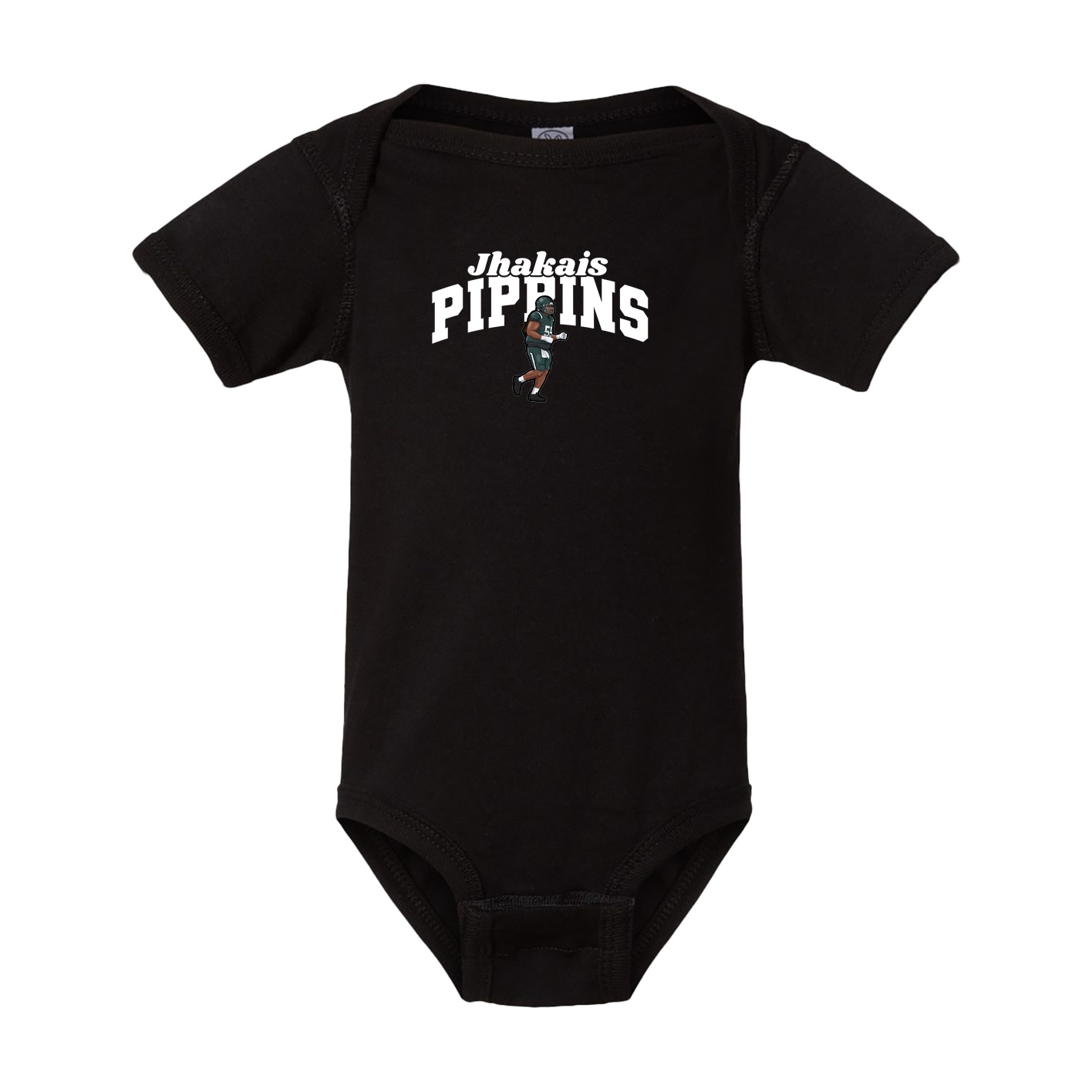 Baby Onesie — Signature Arch in Black