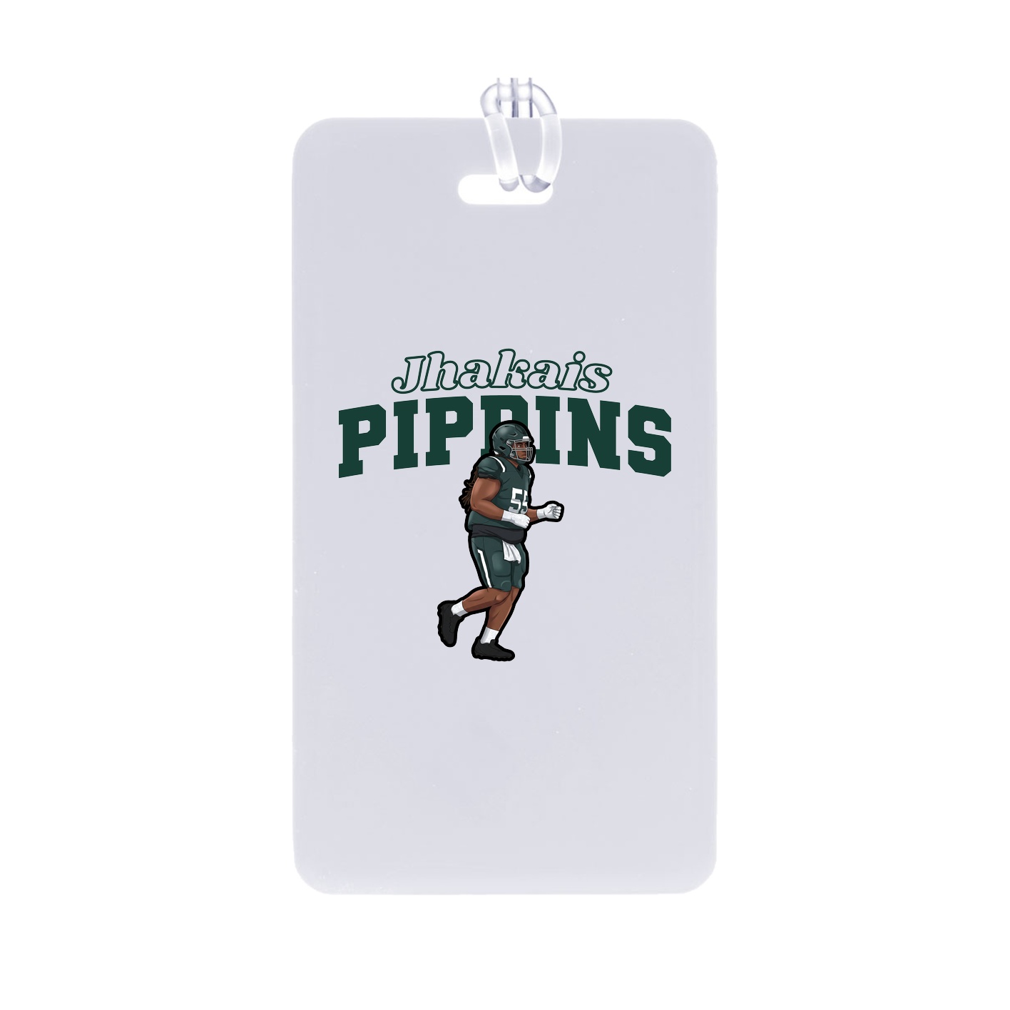 Bag Tag — Name Arch in Classic