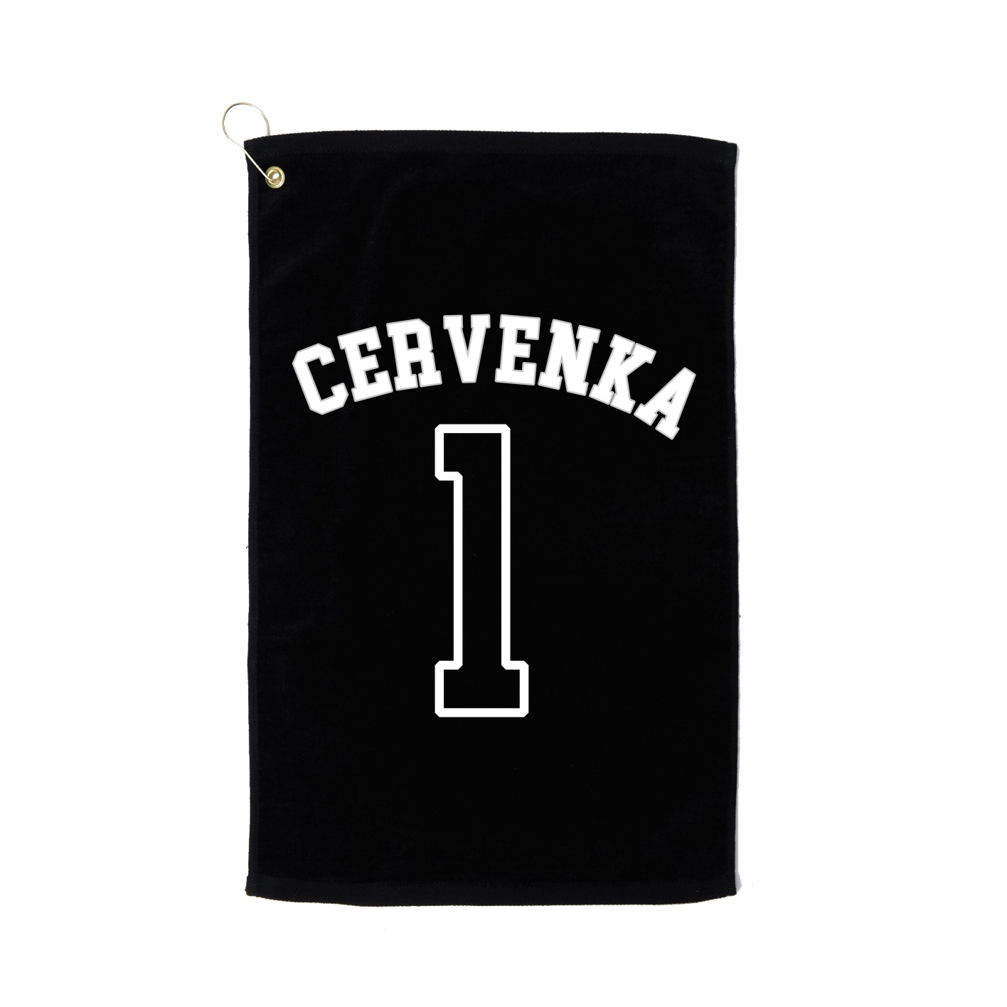 Golf Towel — Shirsey Arch in Black