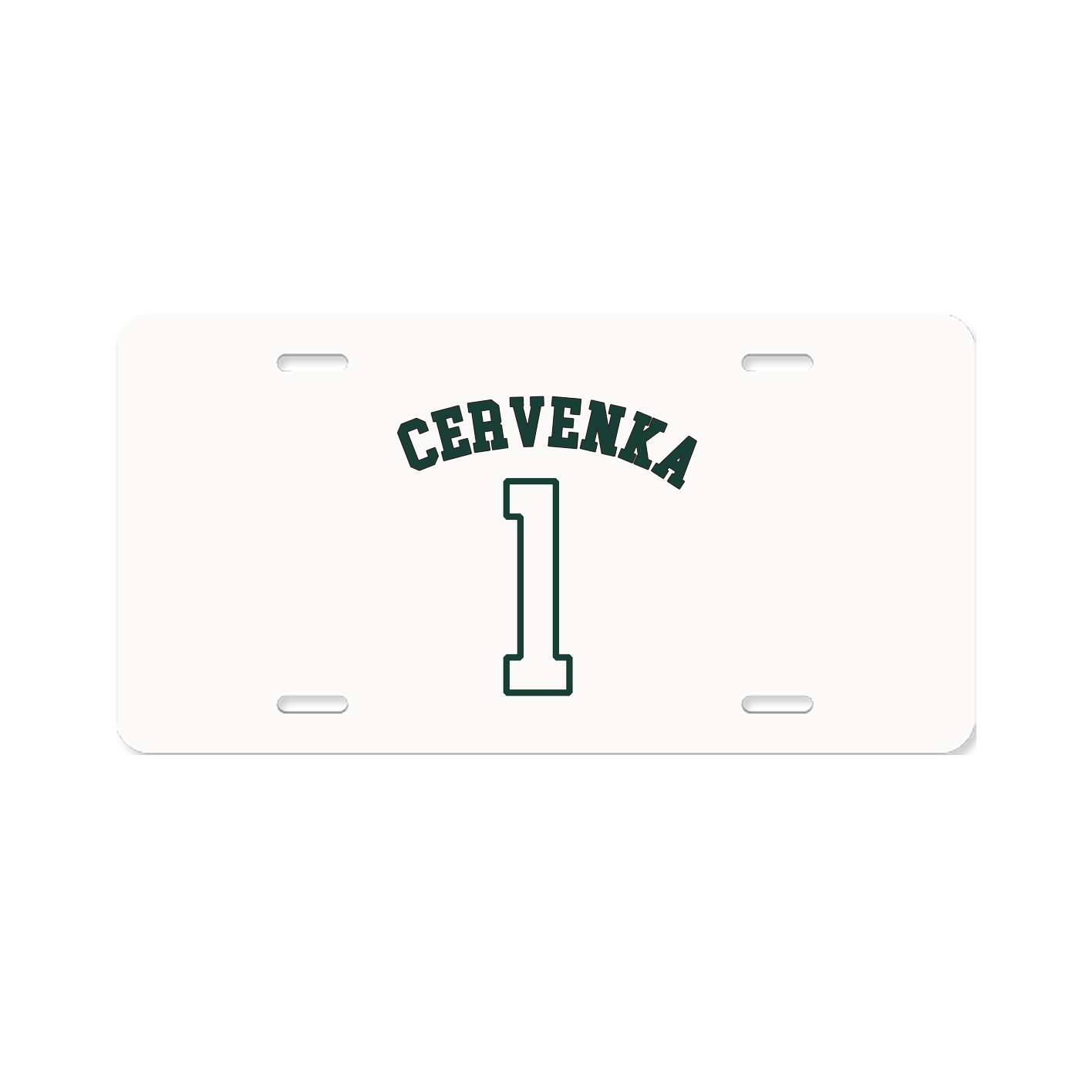 License Plate — Shirsey Arch in Classic