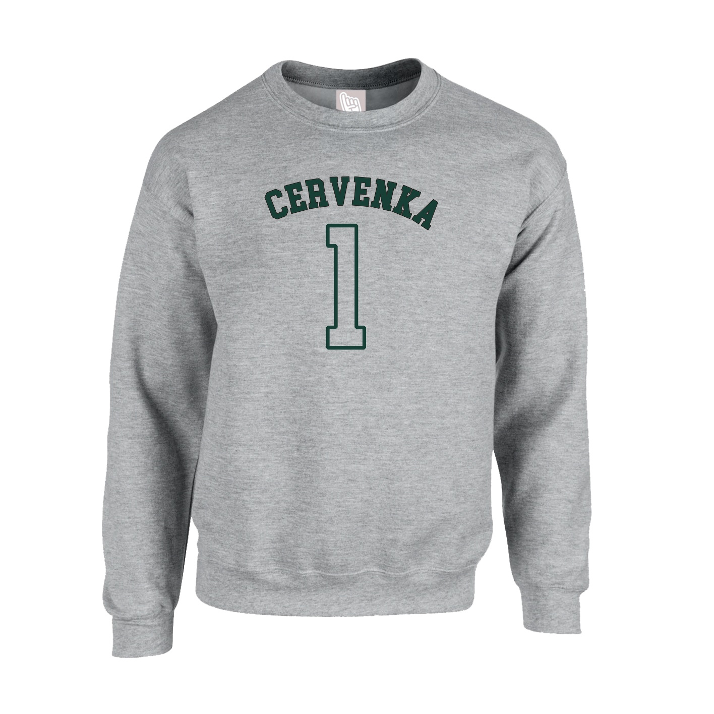 Fleece Crew — Shirsey Arch in Grey