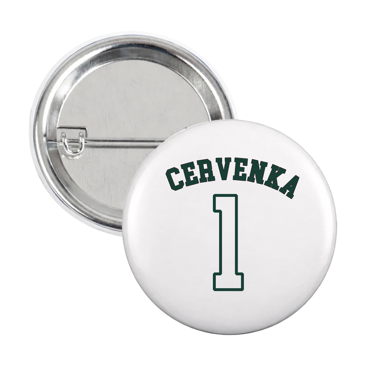 Game Day Button — Shirsey Arch in White
