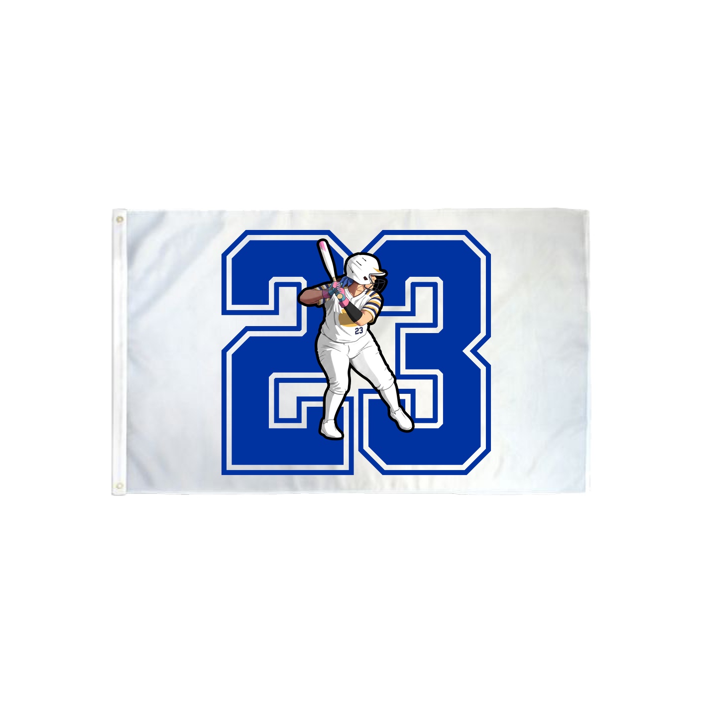 3x5 Flag — Number in Classic