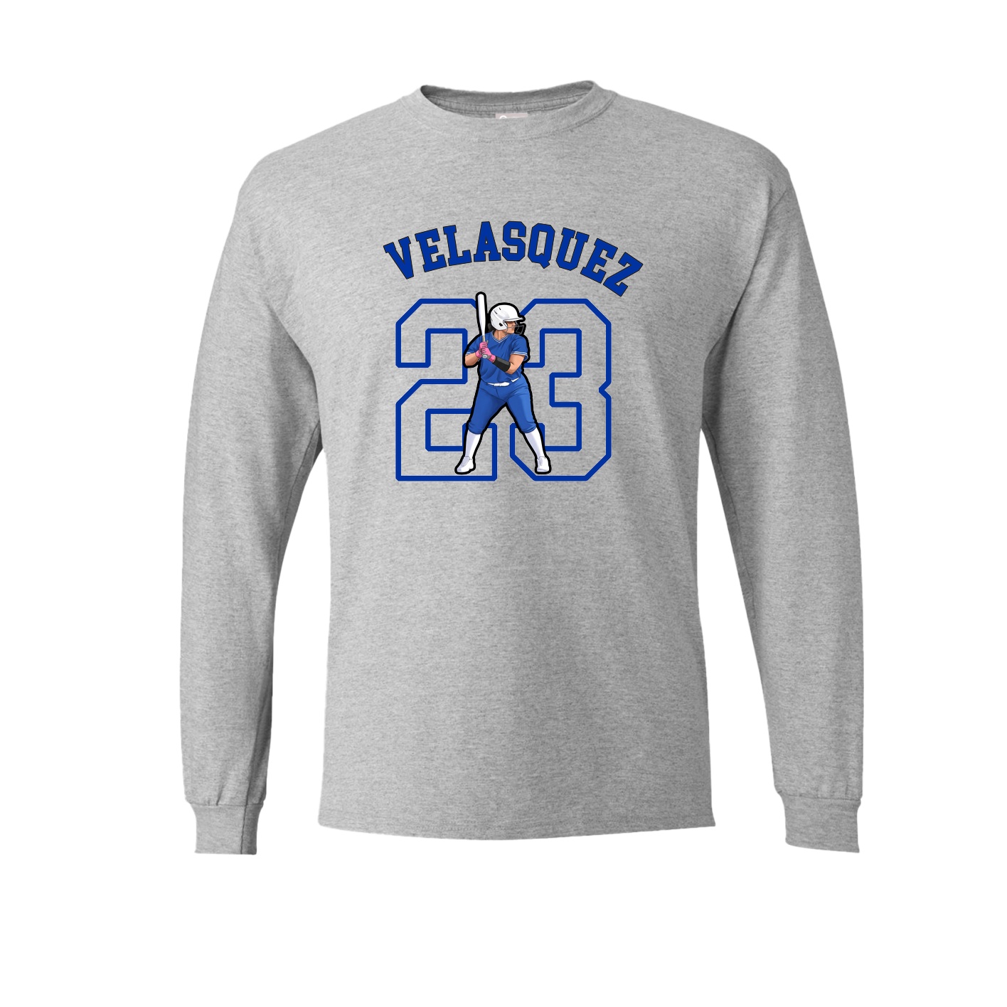 Long Sleeve Tee — Shirsey Arch in Grey