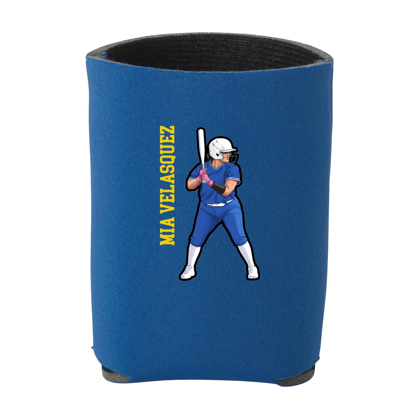 Can Holder — Name Vertical in Royal