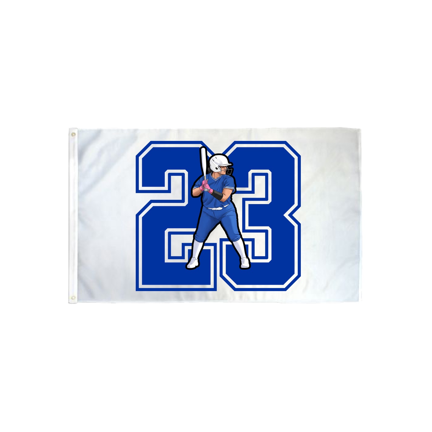 3x5 Flag — Number in Classic