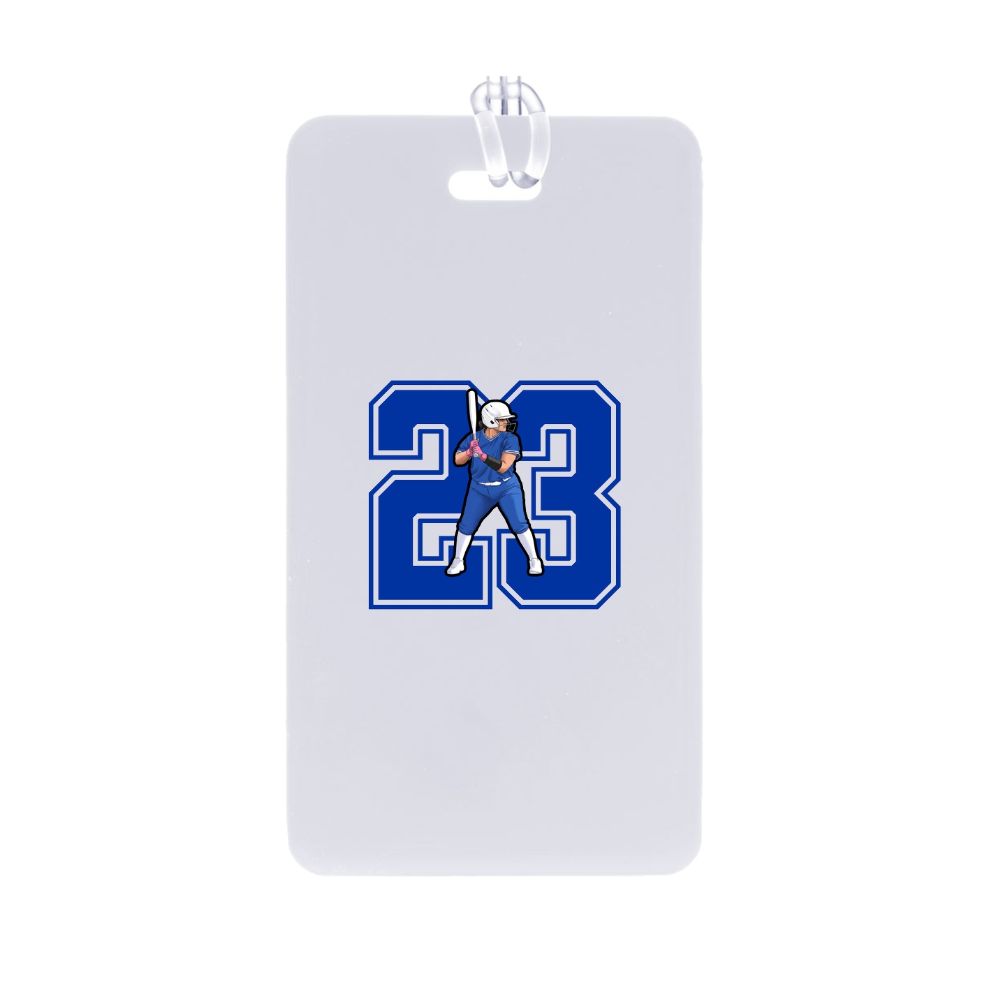 Bag Tag — Number in Classic