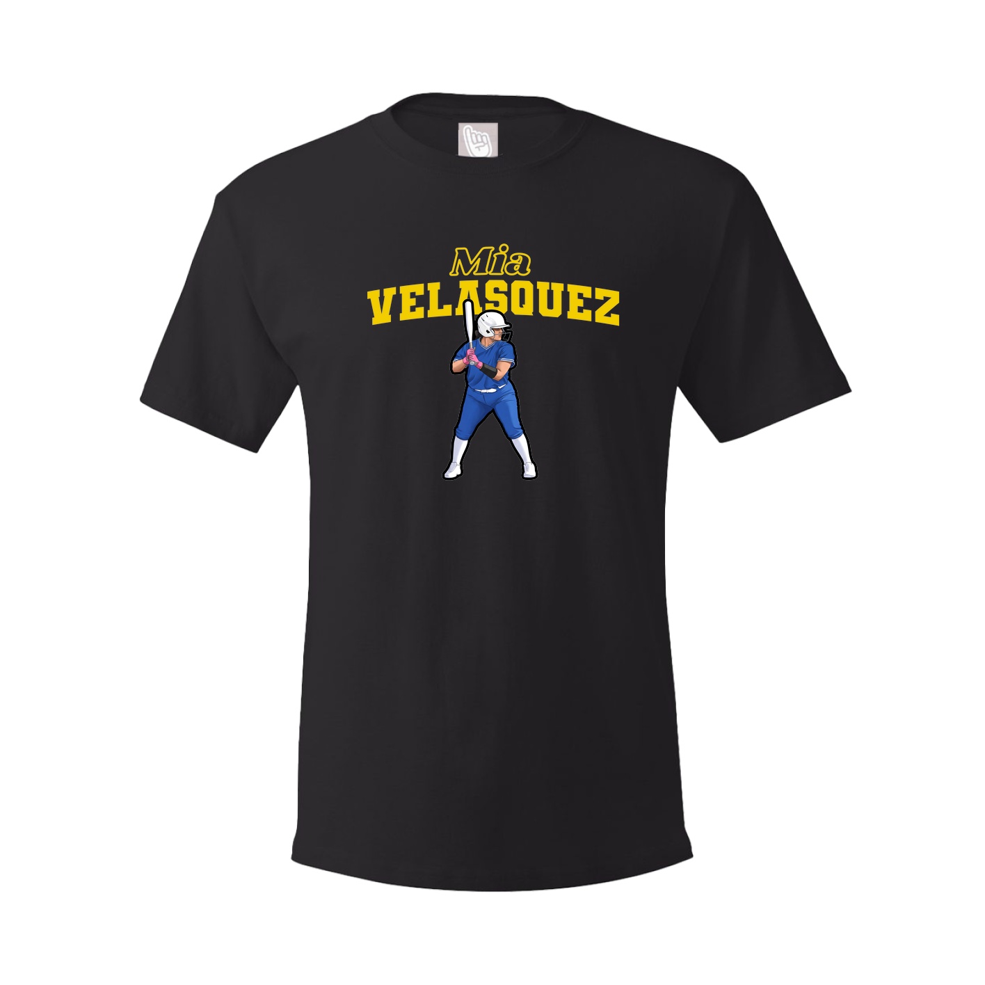 Youth Tee — Name Arch in Black
