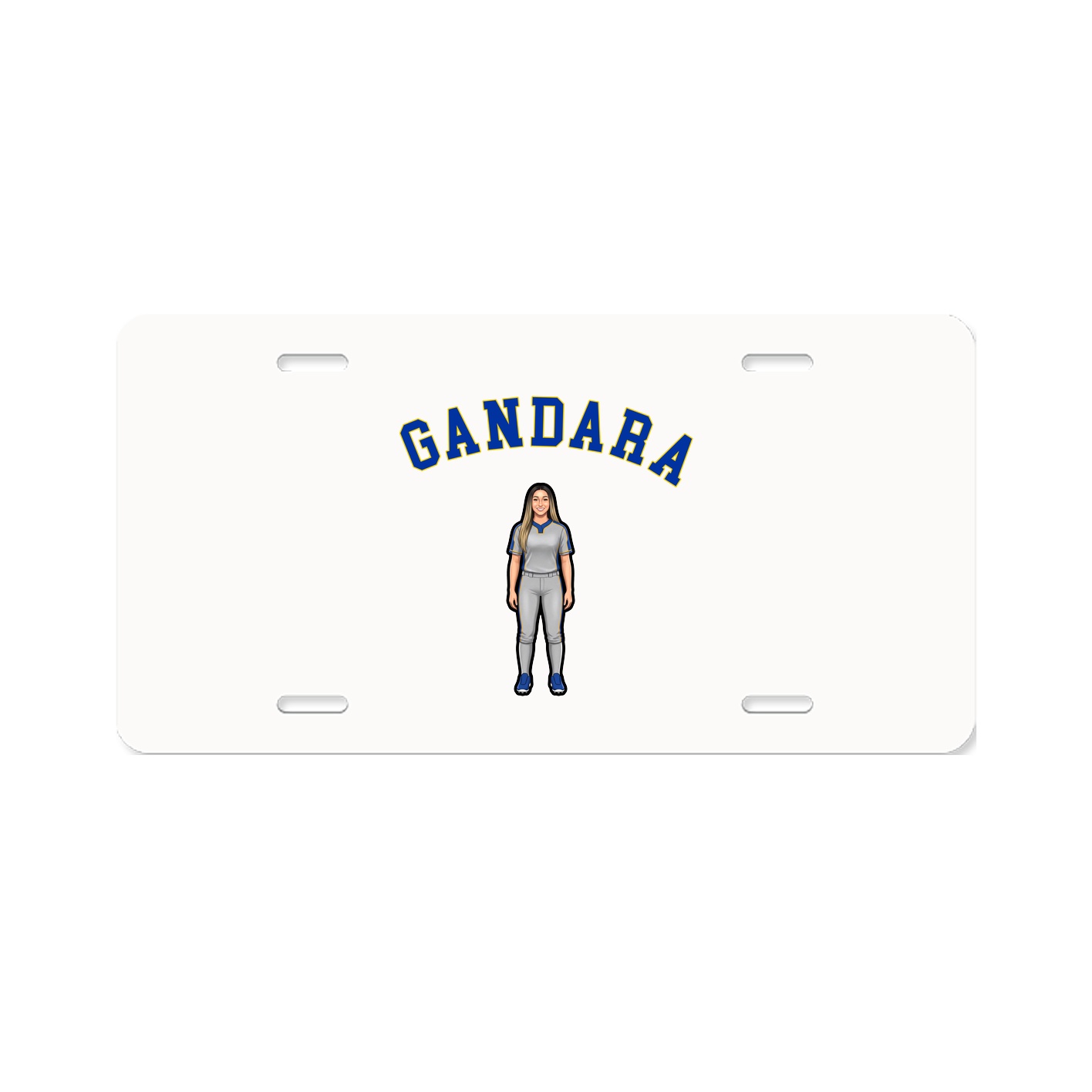 License Plate — Shirsey Arch in Classic