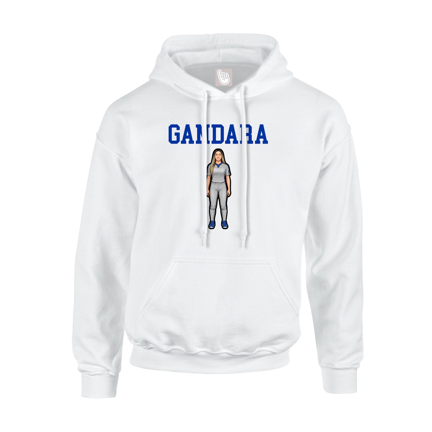 Youth Hoodie — Shirsey in White
