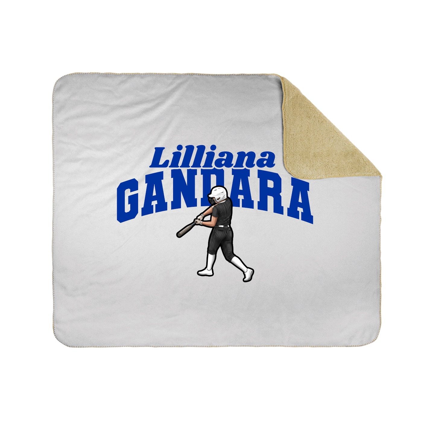 Throw Blanket — Signature Arch in White