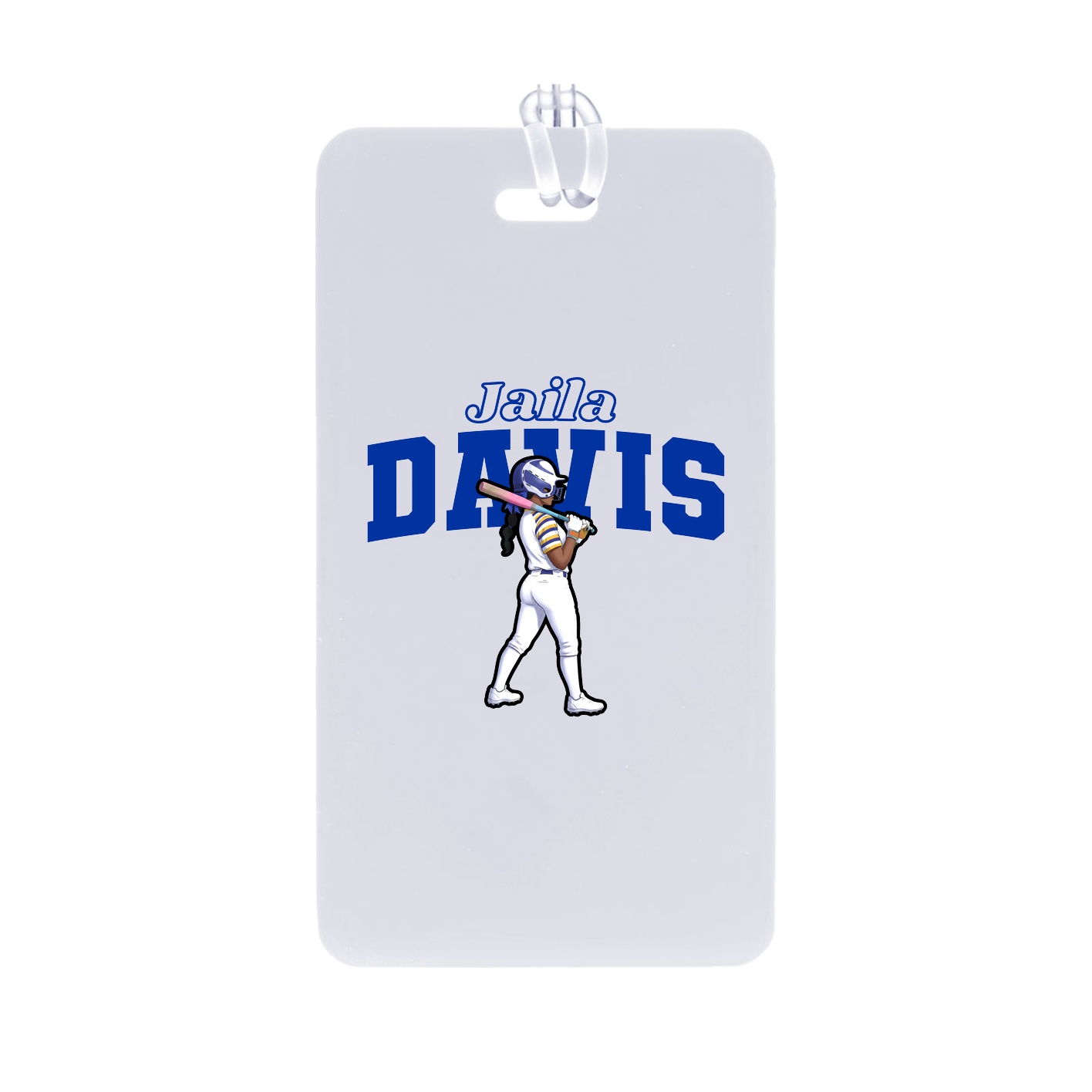 Bag Tag — Name Arch in Classic
