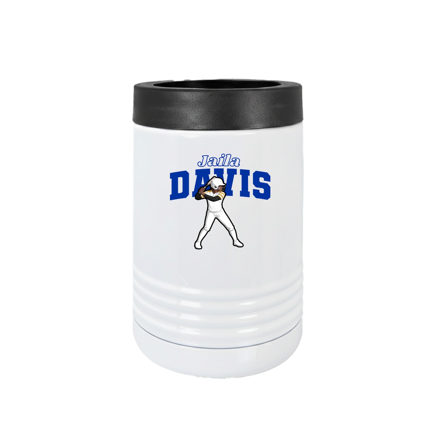 Beverage Holder — Name Arch in White