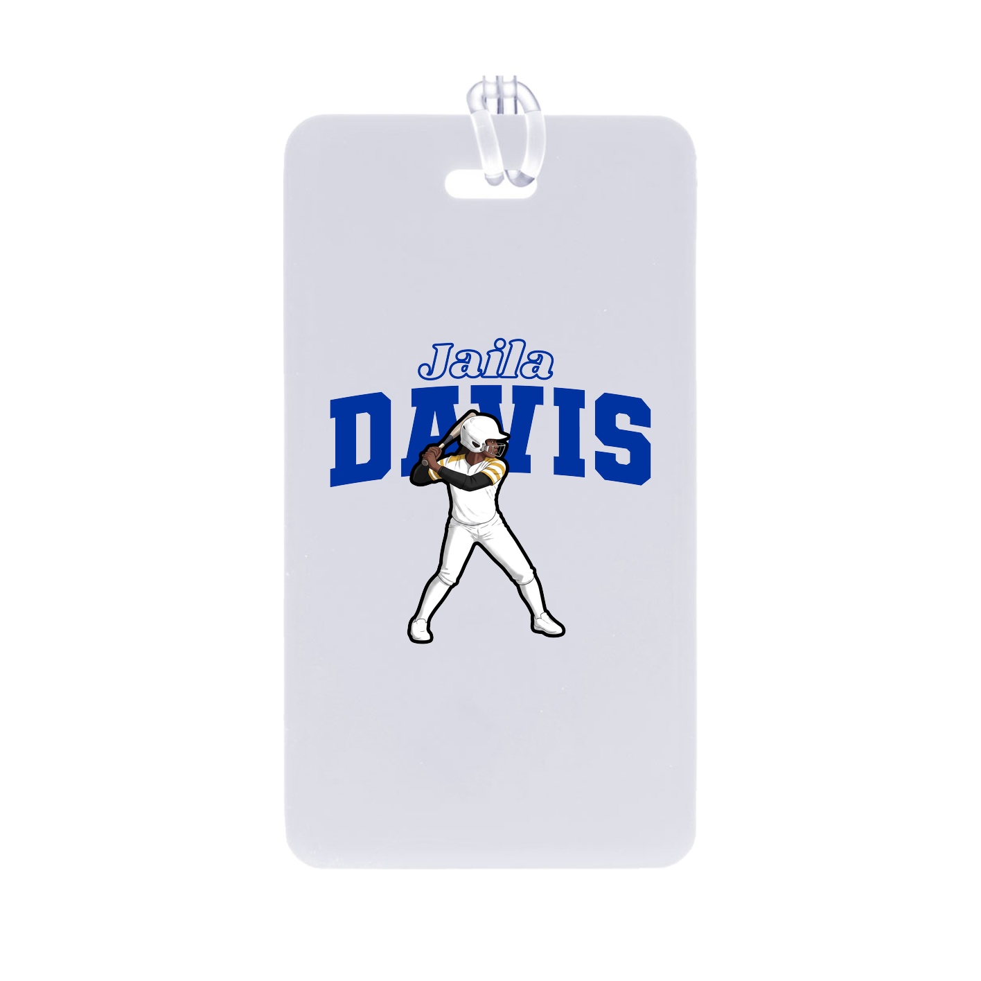 Bag Tag — Name Arch in Classic