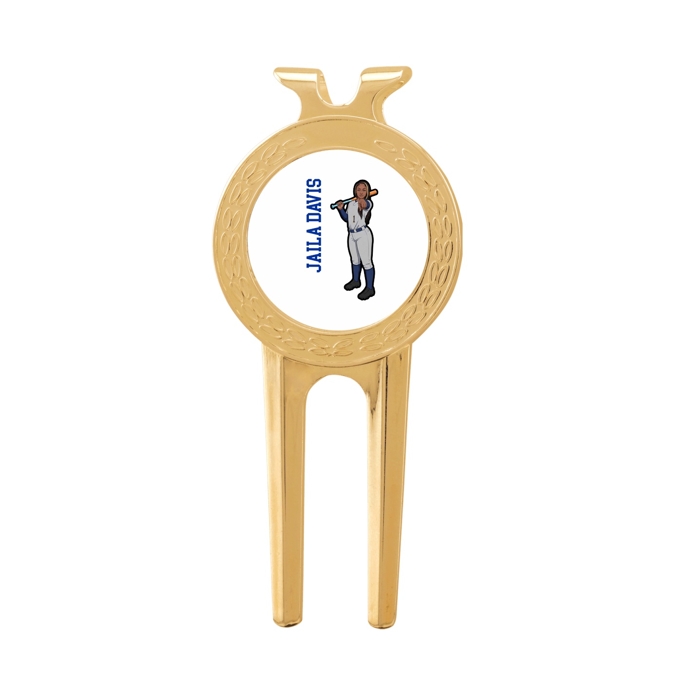 Divot Tool with Ball Marker — Name Vertical in Classic