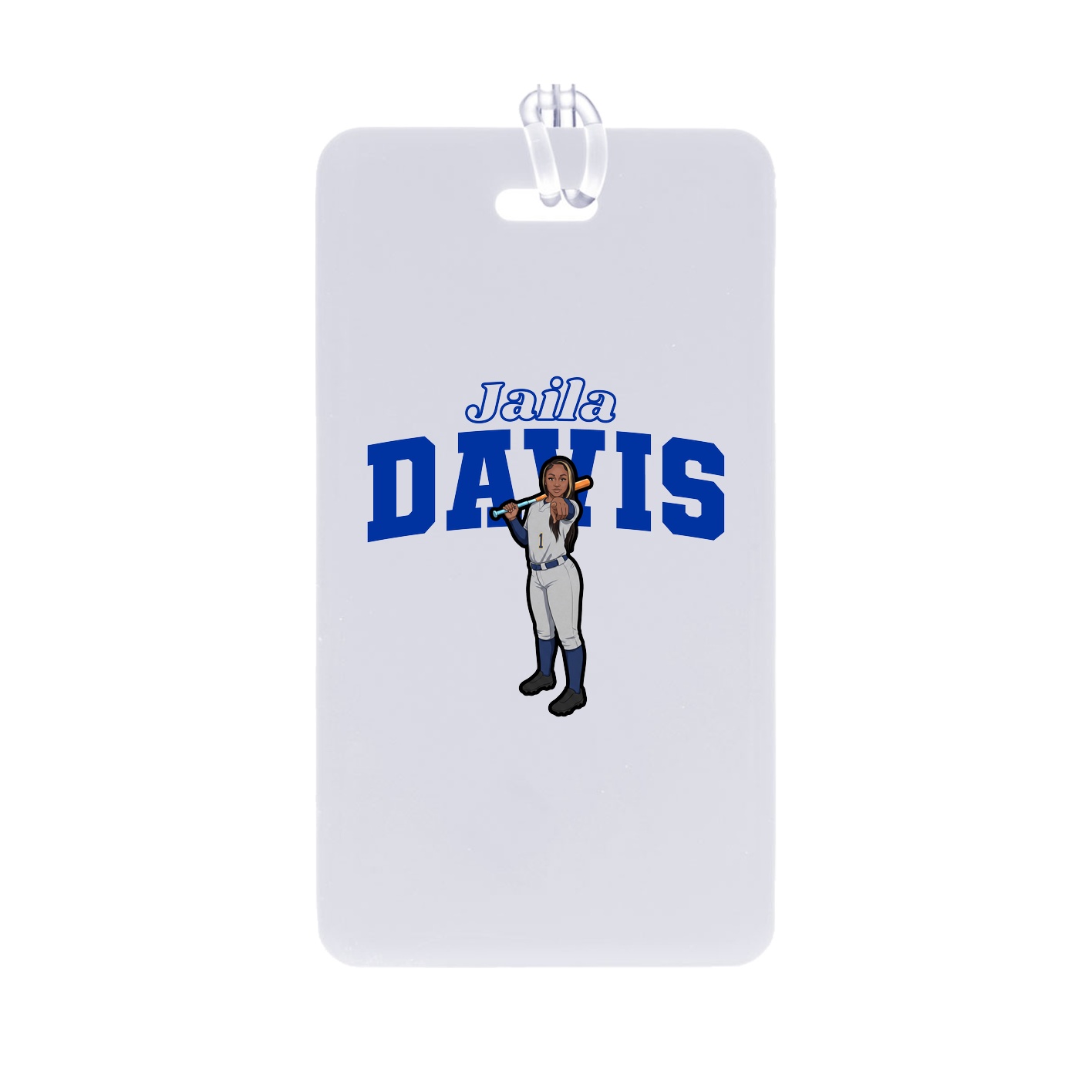 Bag Tag — Name Arch in Classic