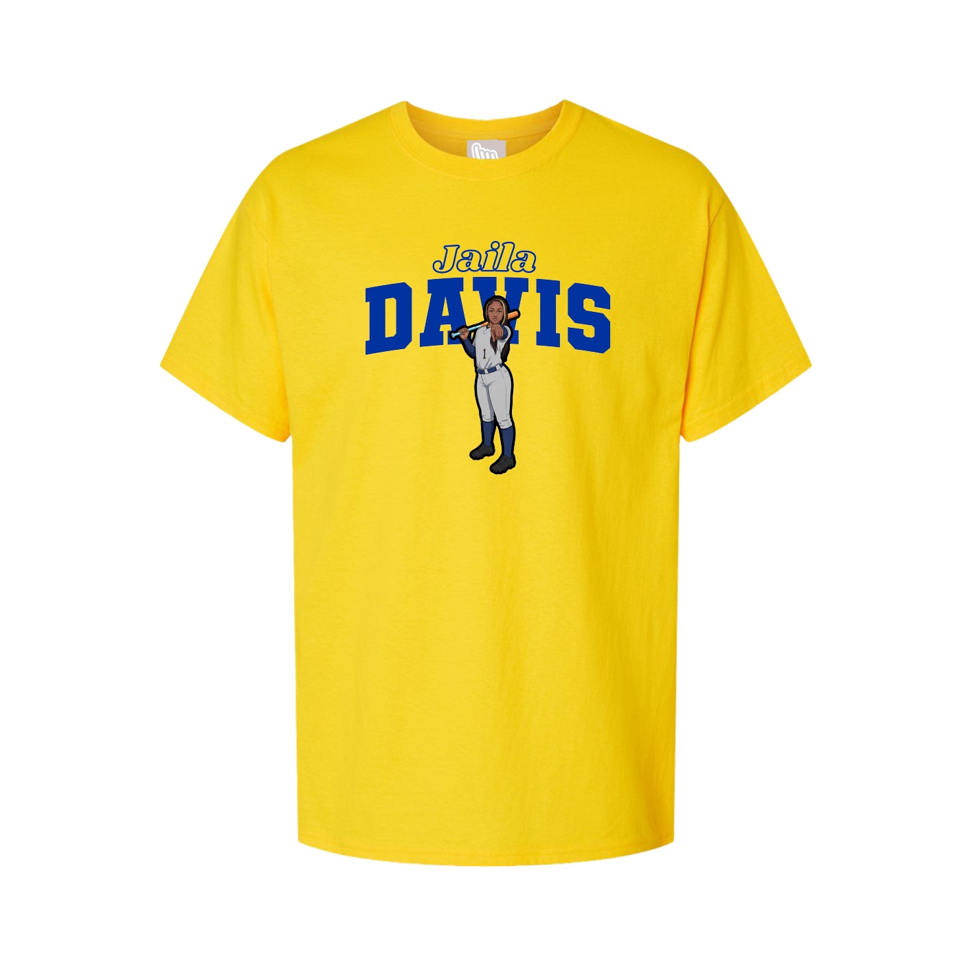Tee — Name Arch in Gold