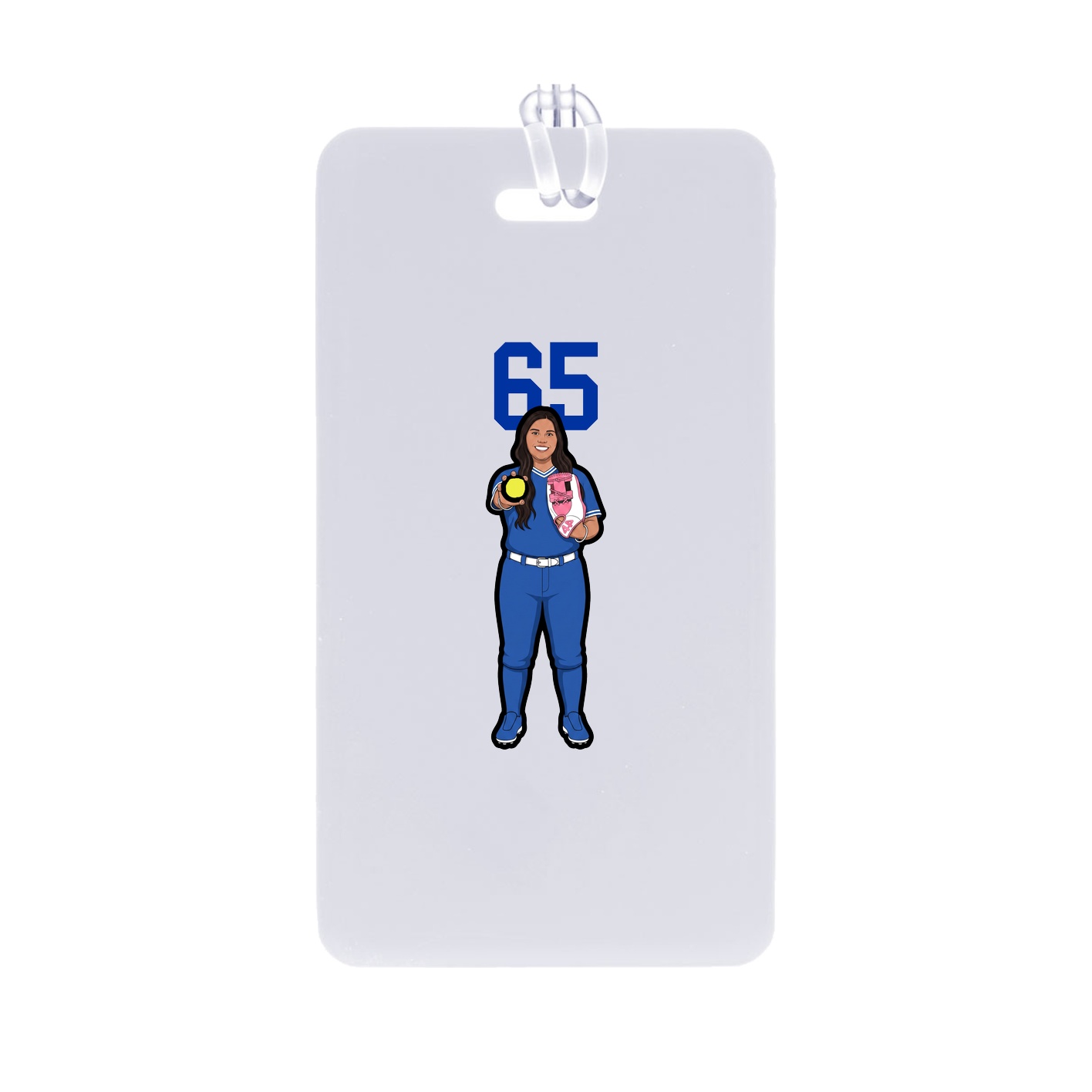 Bag Tag — Number Top in Classic