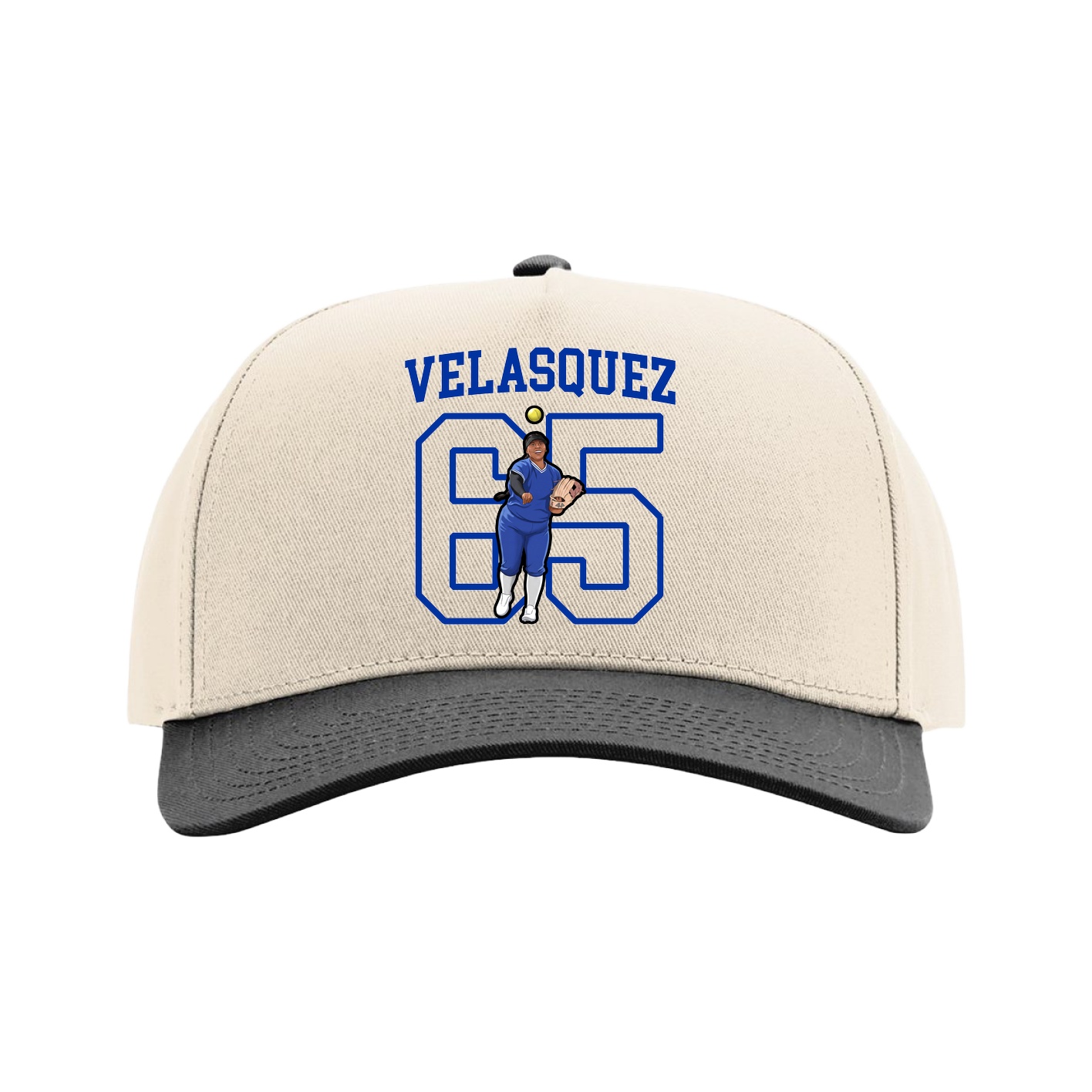 Full Fabric Five-Panel Champ Cap