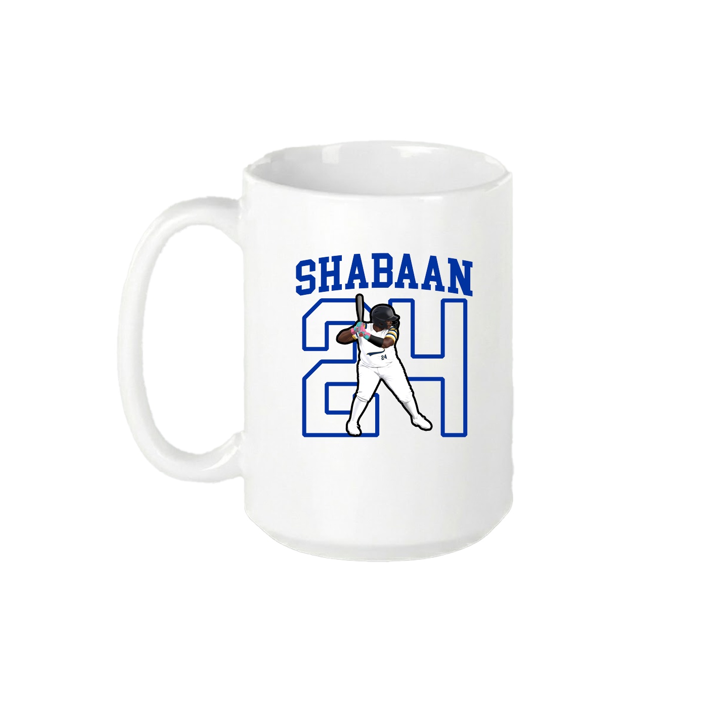 15oz Coffee Mug — Shirsey in White