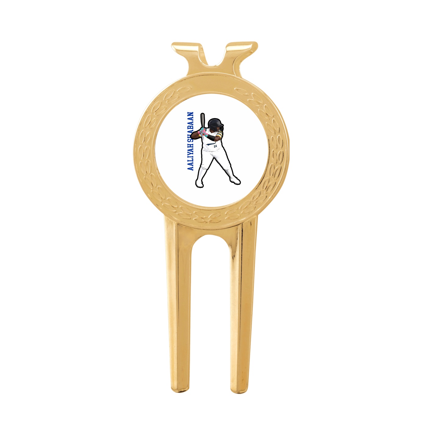 Divot Tool with Ball Marker — Name Vertical in Classic