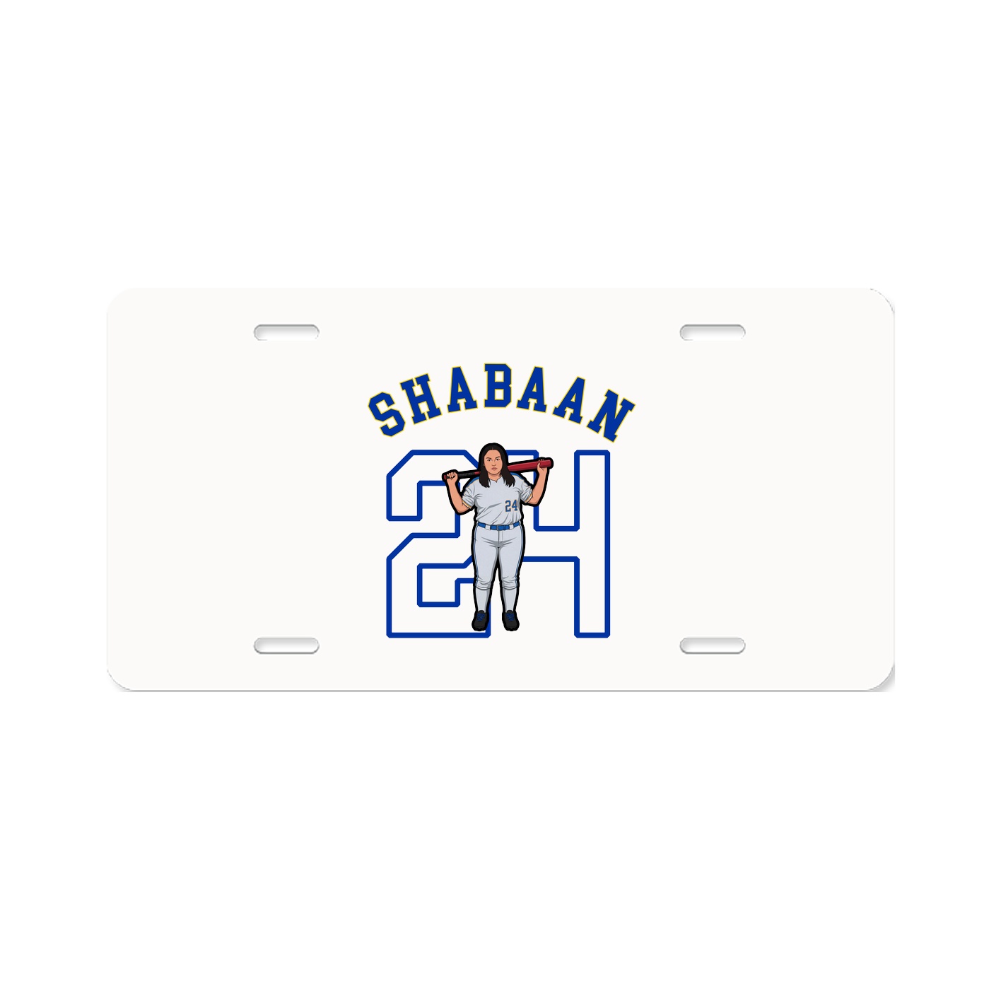 License Plate — Shirsey Arch in Classic