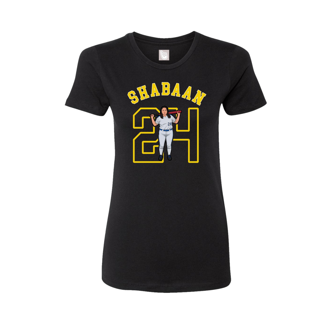 Womens Tee — Shirsey Arch in Black