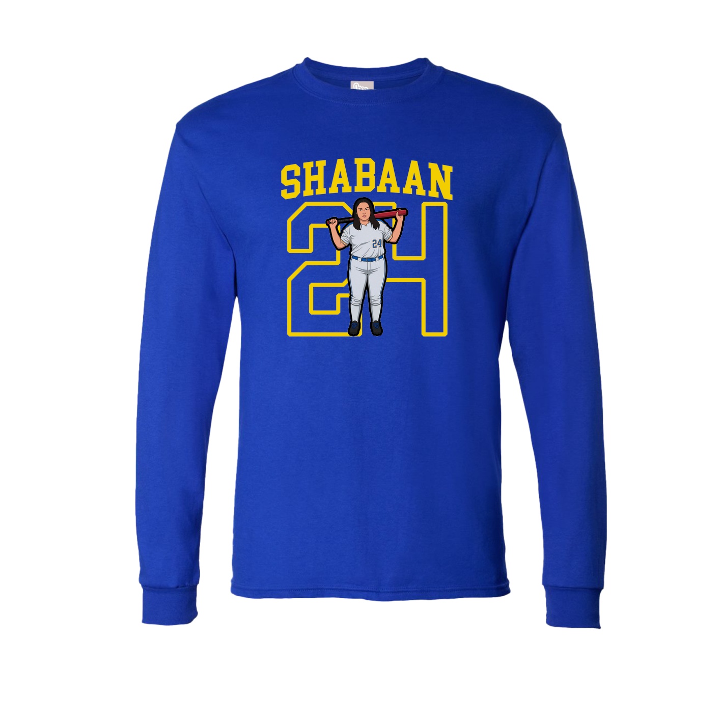 Long Sleeve Tee — Shirsey in Royal