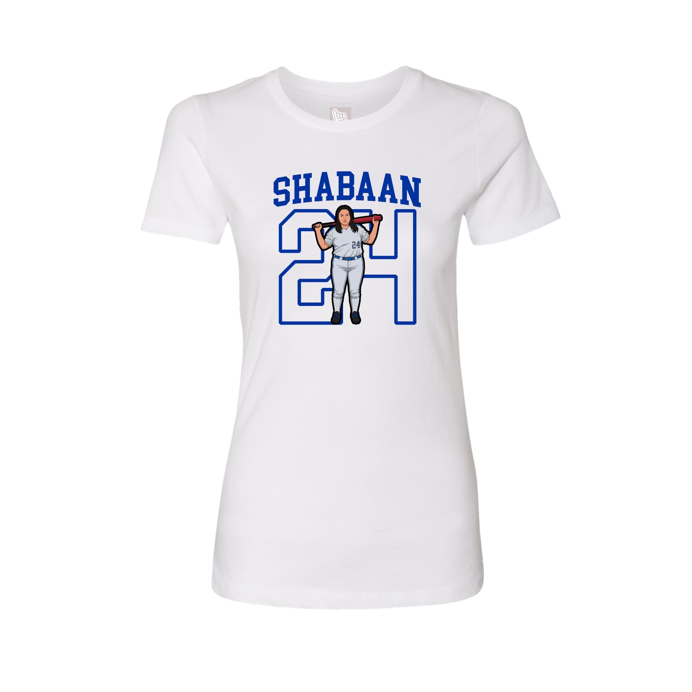 Fitted Women's Tee — Shirsey in White
