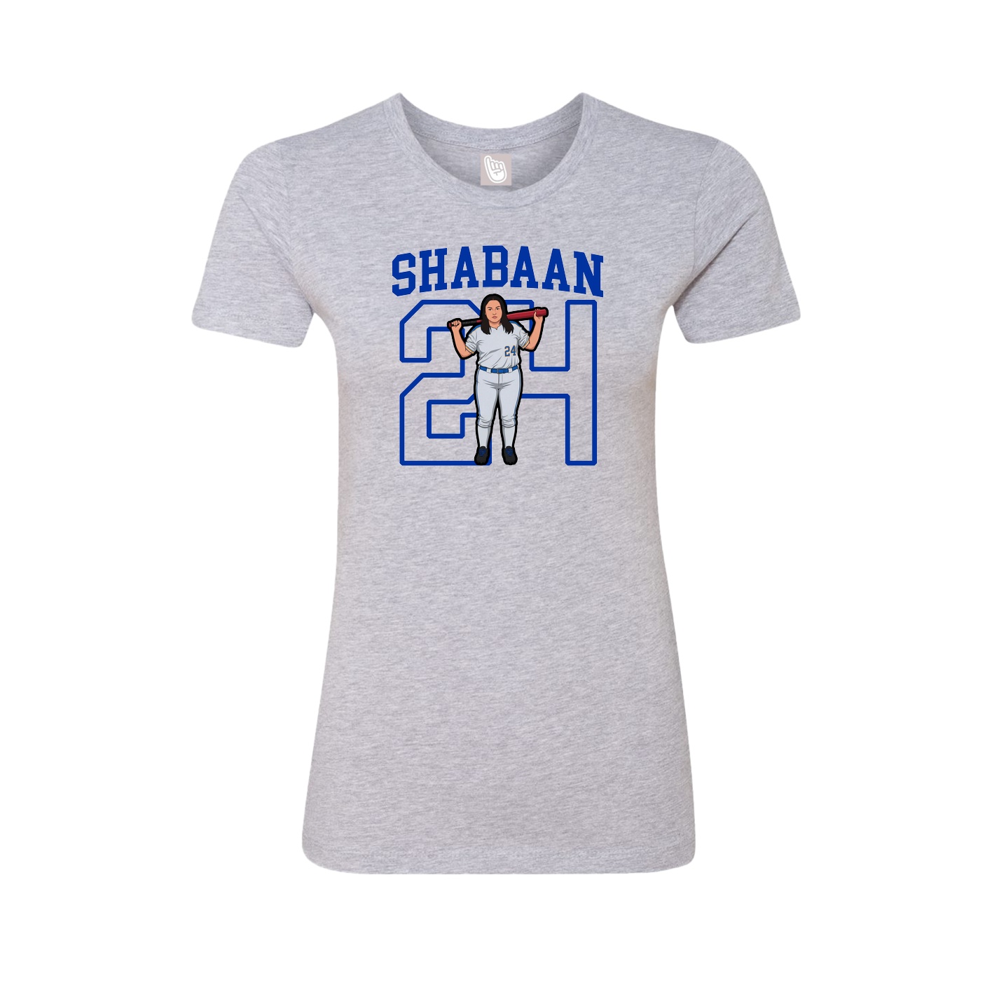Womens Tee — Shirsey in Grey