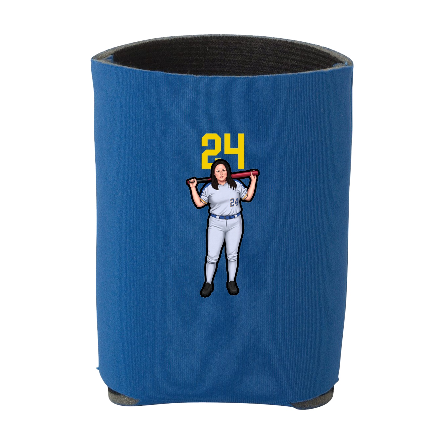 Can Holder — Number Top in Royal