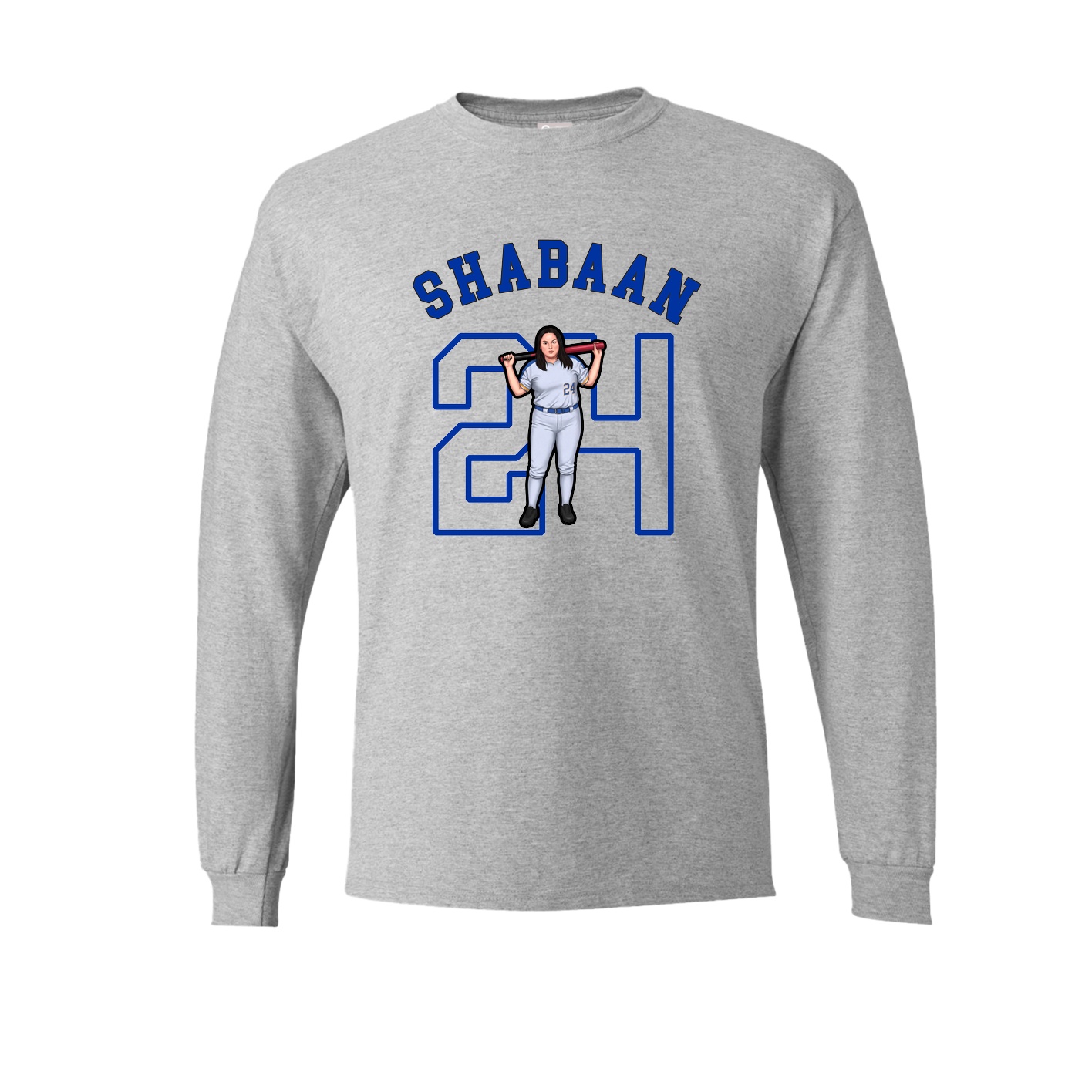 Long Sleeve Tee — Shirsey Arch in Grey