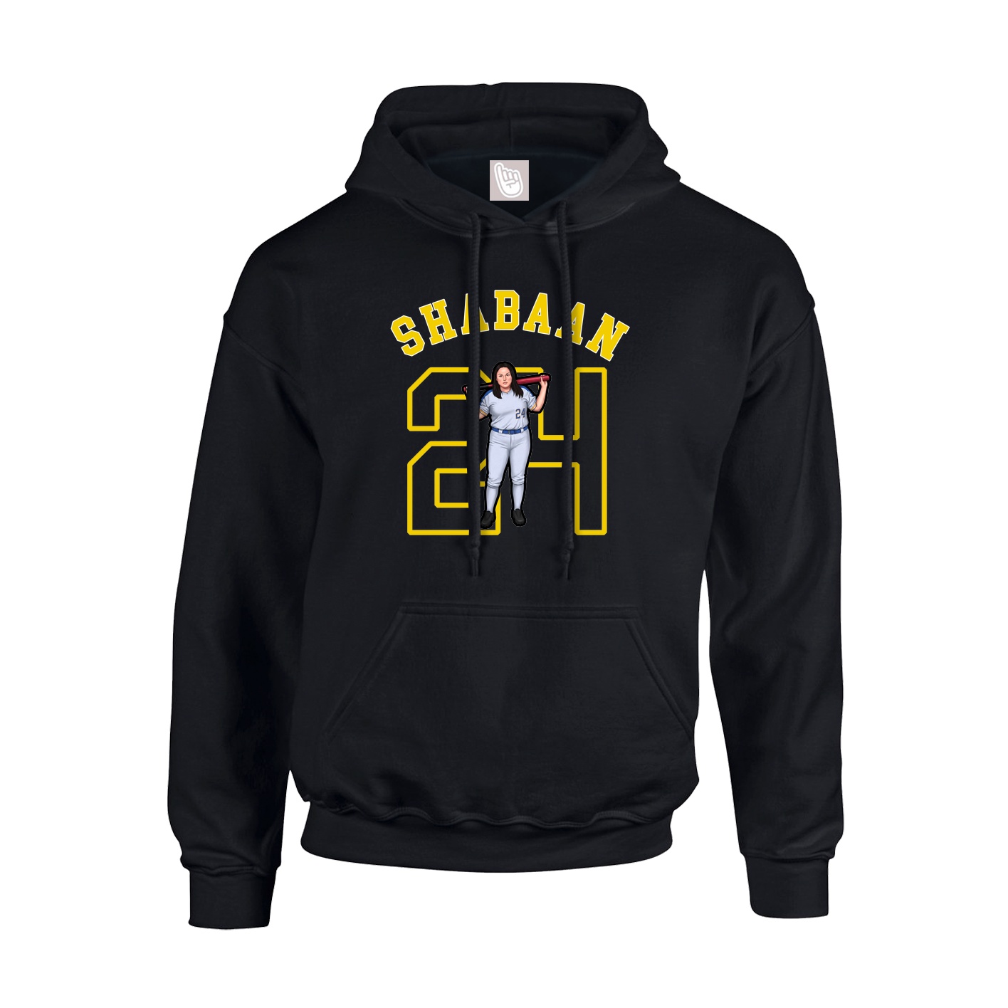 Hoodie — Shirsey Arch in Black