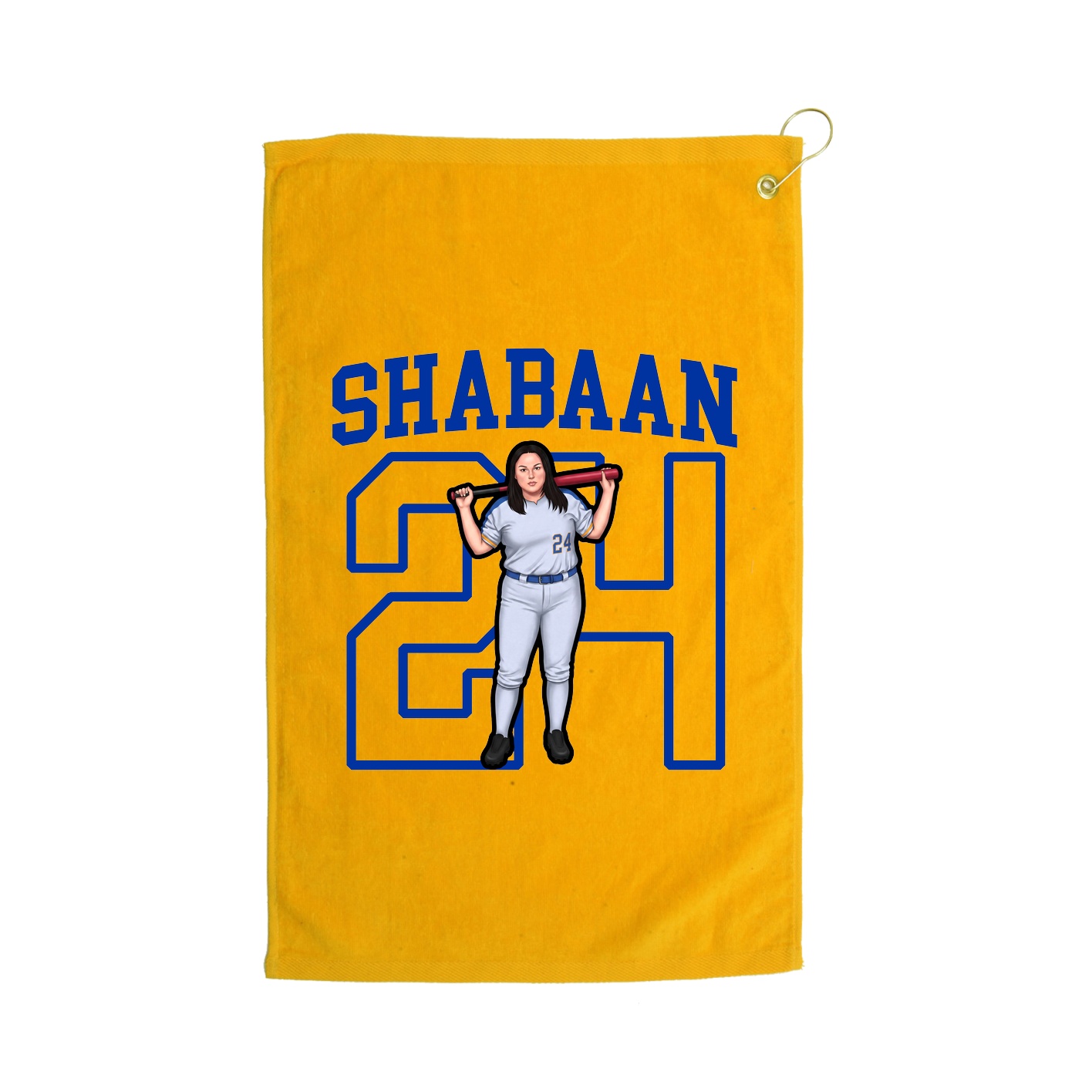 Golf Towel — Shirsey in Gold