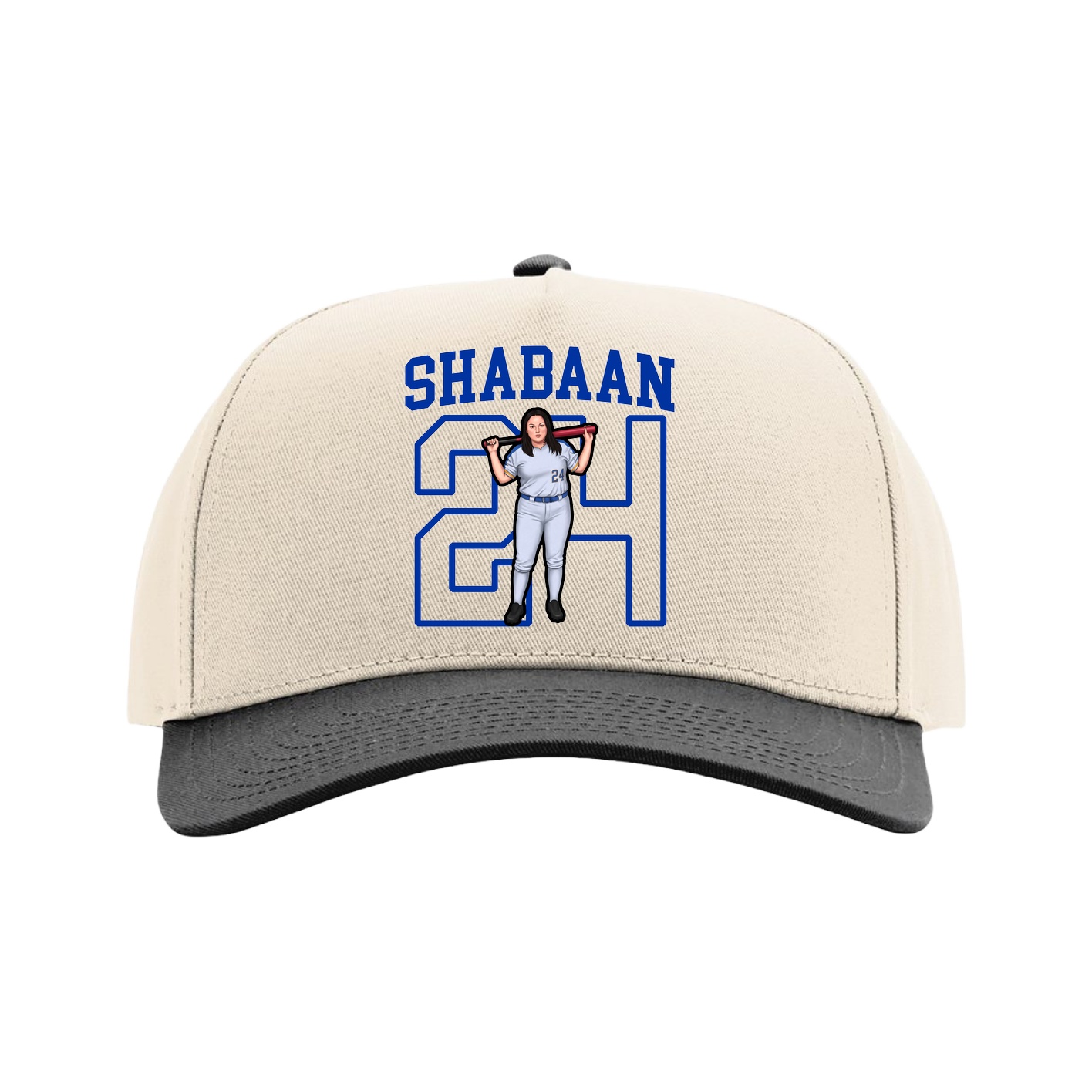 Full Fabric Five-Panel Champ Cap