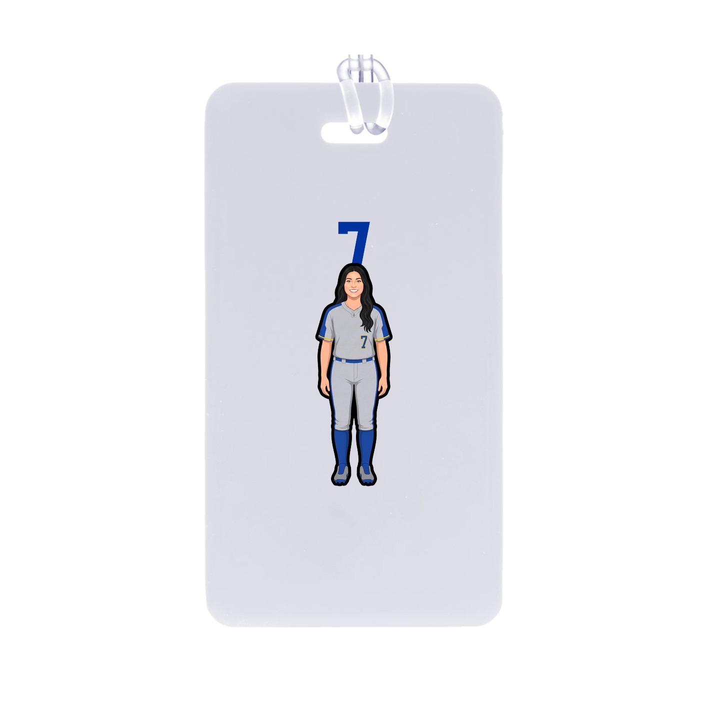 Bag Tag — Number Top in Classic